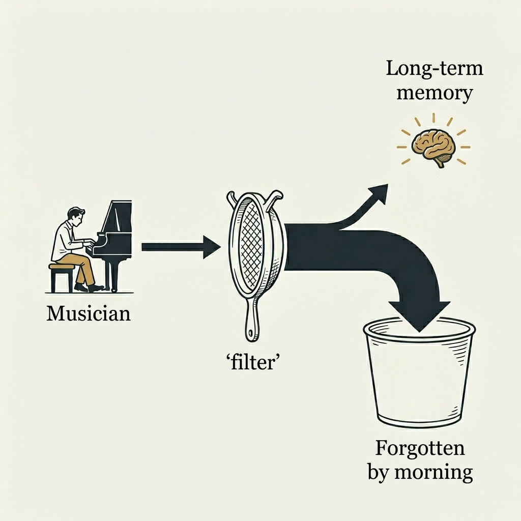 Play In The Zone Facebook ad: 3 Steps To Memorize Music For The Long-Term