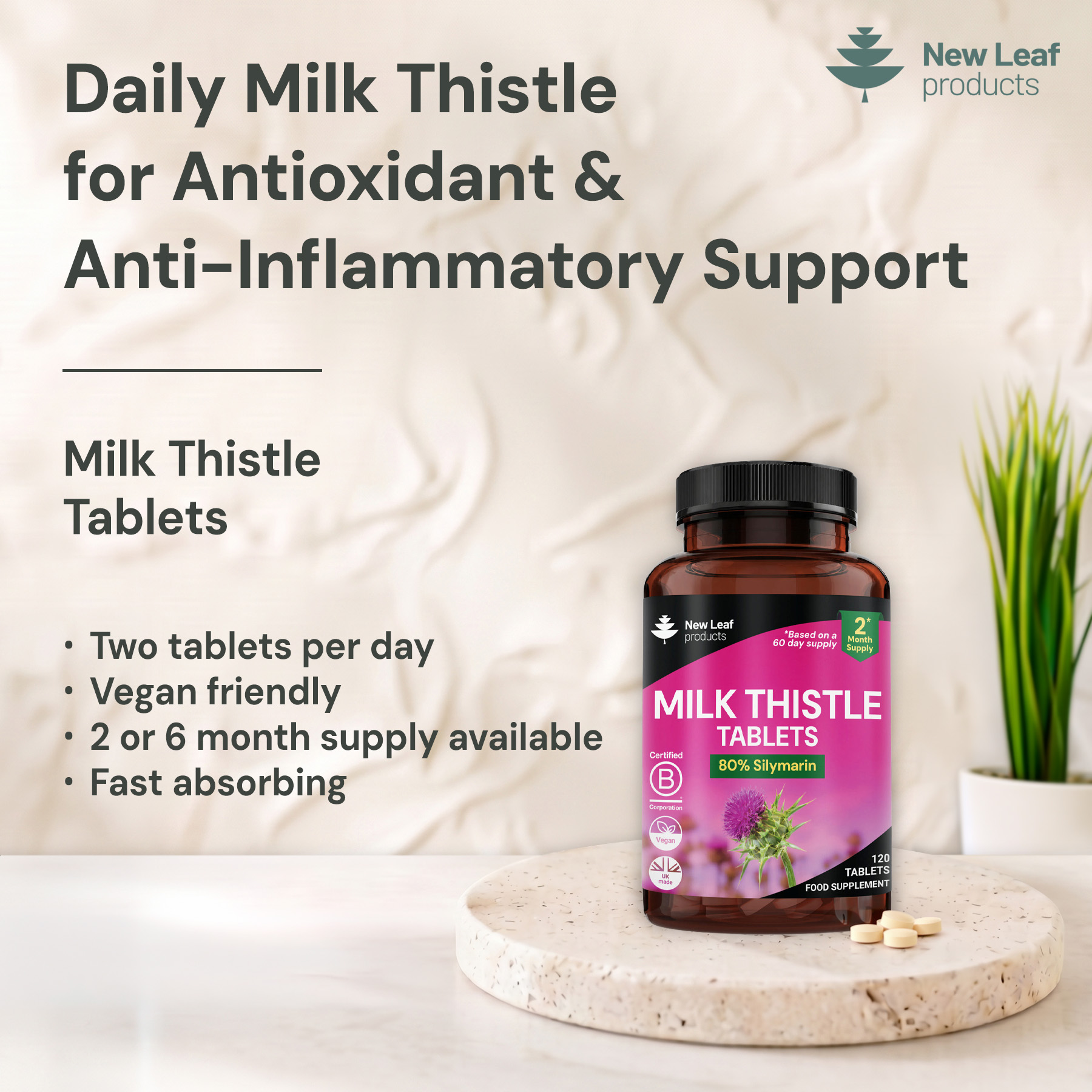 New-Leaf-Products.com Facebook ad