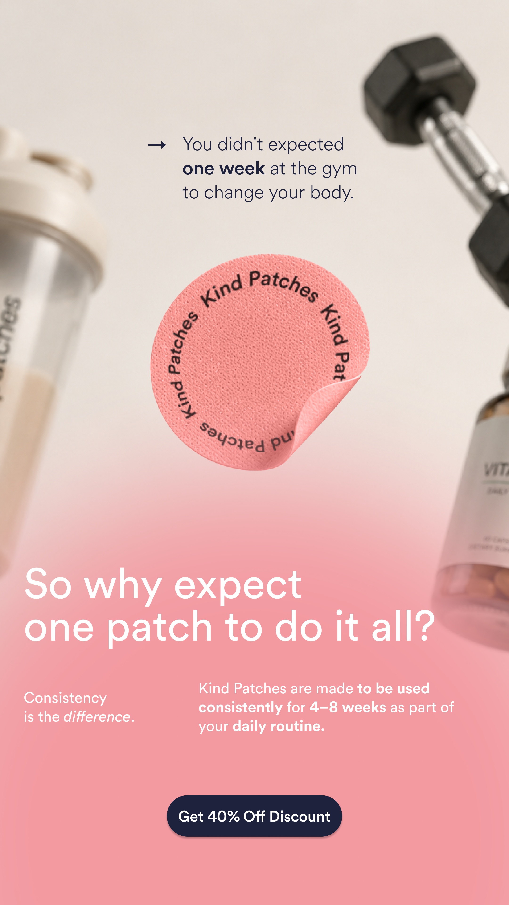 Kind Patches Facebook ad