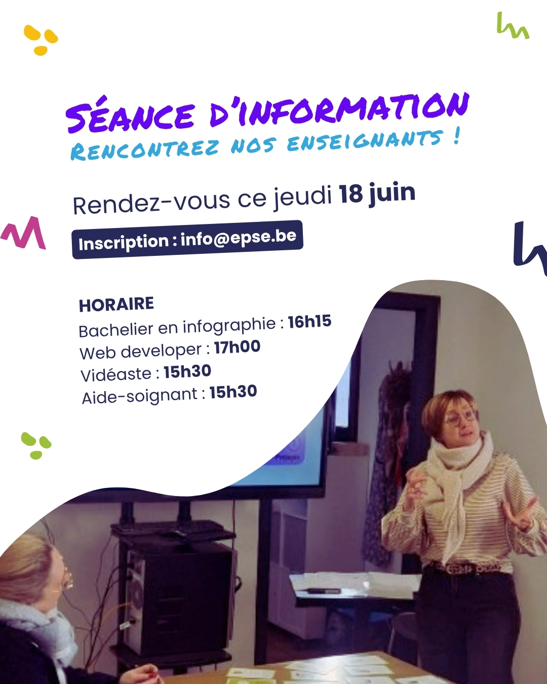 Enseignement Pour Adultes d'Enghien Facebook ad