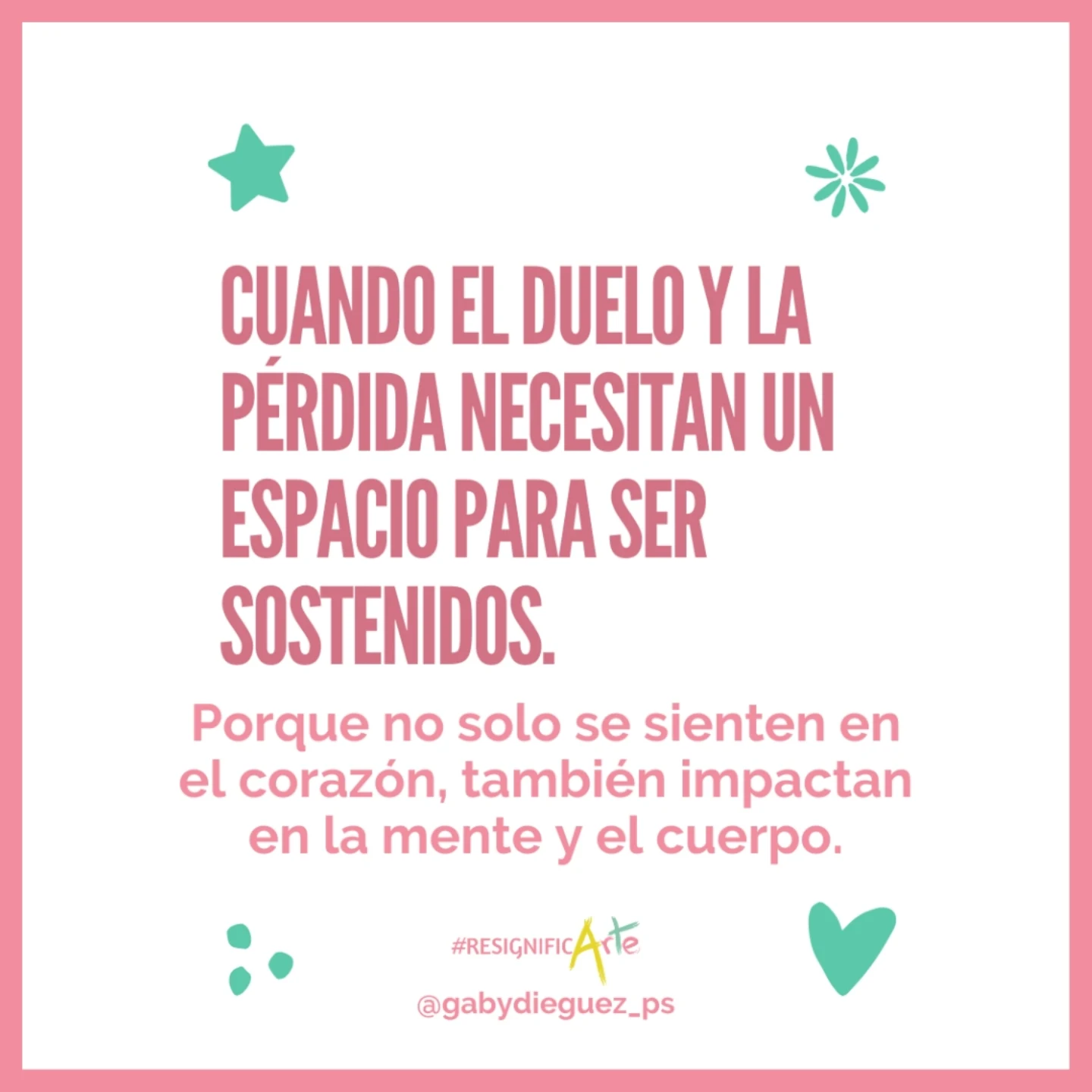 Psicóloga Gabriela Diéguez Gioia Facebook ad: Cuando el duelo y la pérdida necesitan un…