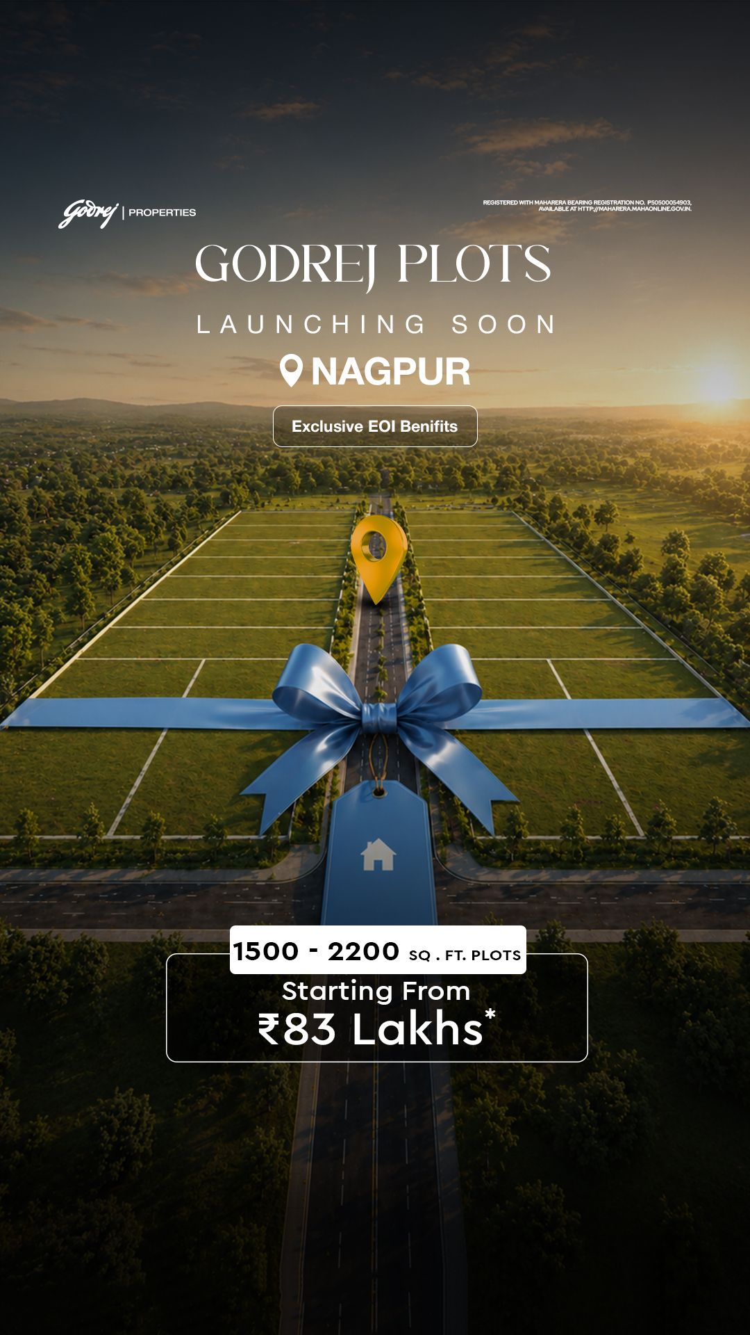 Godrej Property Nagpur Plotted Facebook ad from Jun 8, 2026