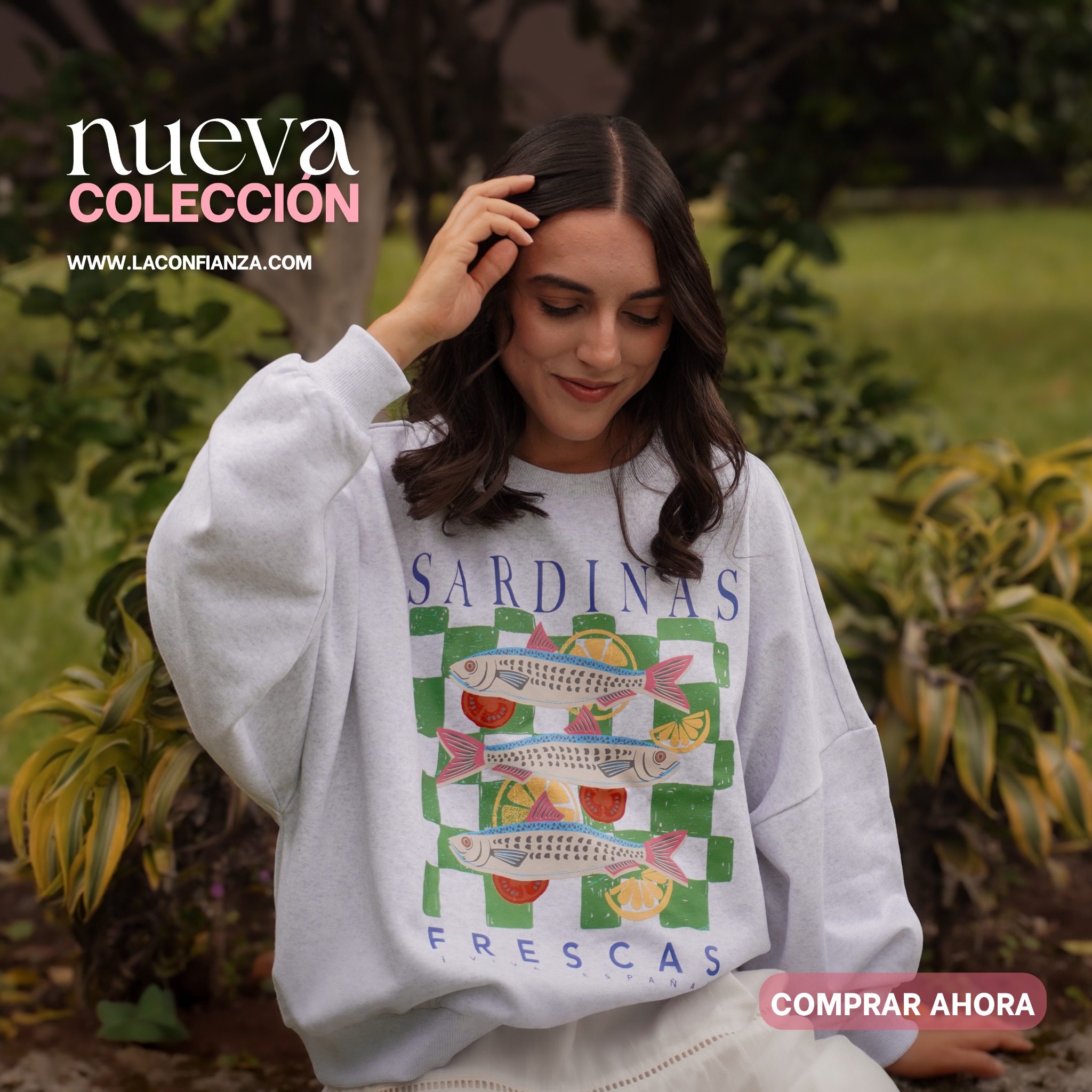 La Confianza Facebook ad: Una colección llena de colores, estampados y combinaciones…
