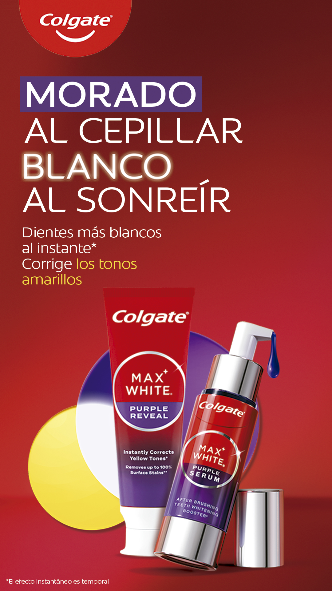 Colgate España Facebook ad from Apr 9, 2026