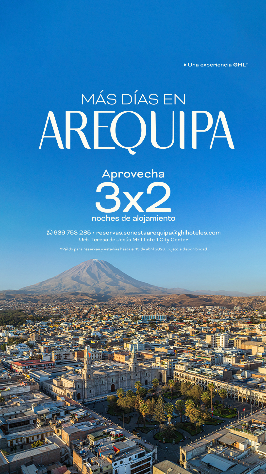 Sonesta Hotel Arequipa Facebook ad