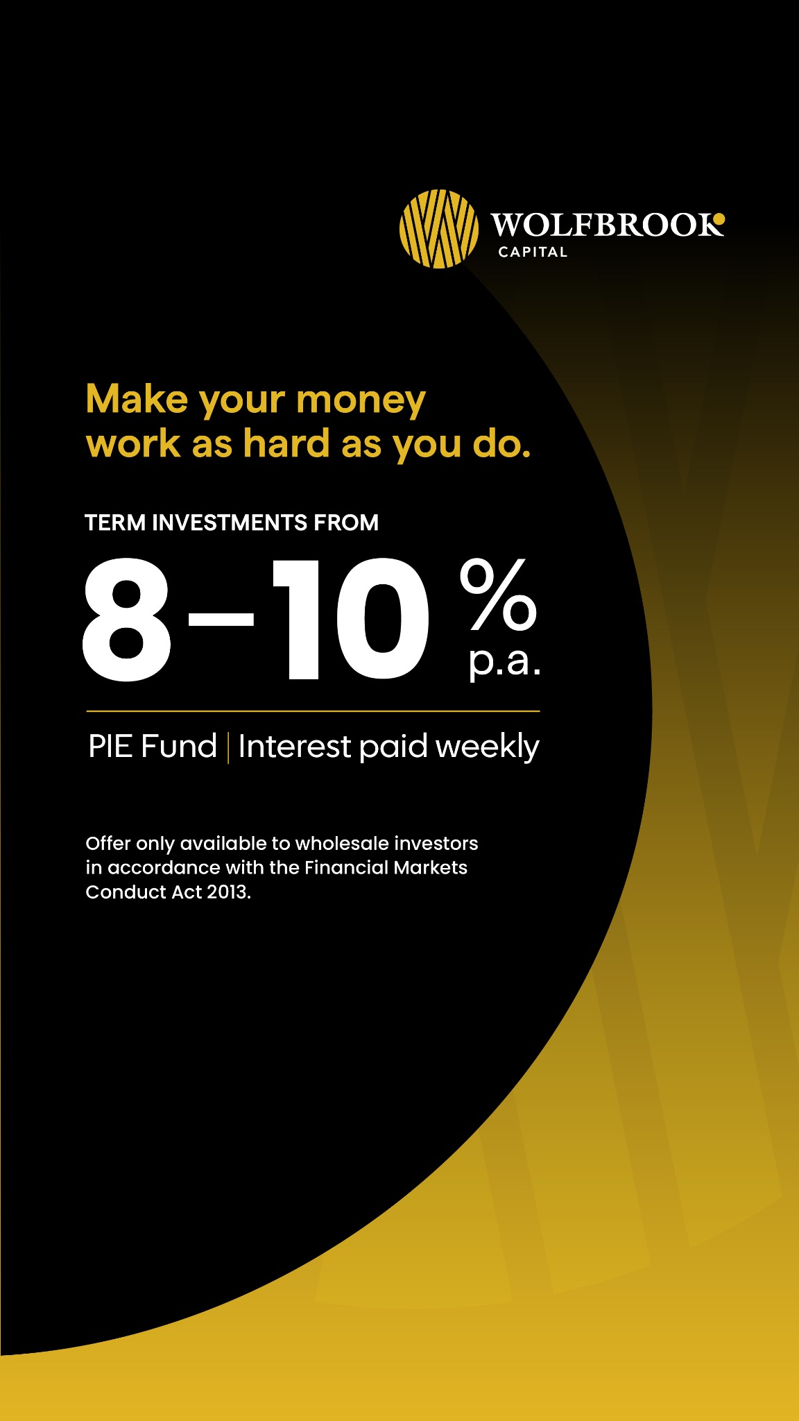 Wolfbrook Capital Facebook ad