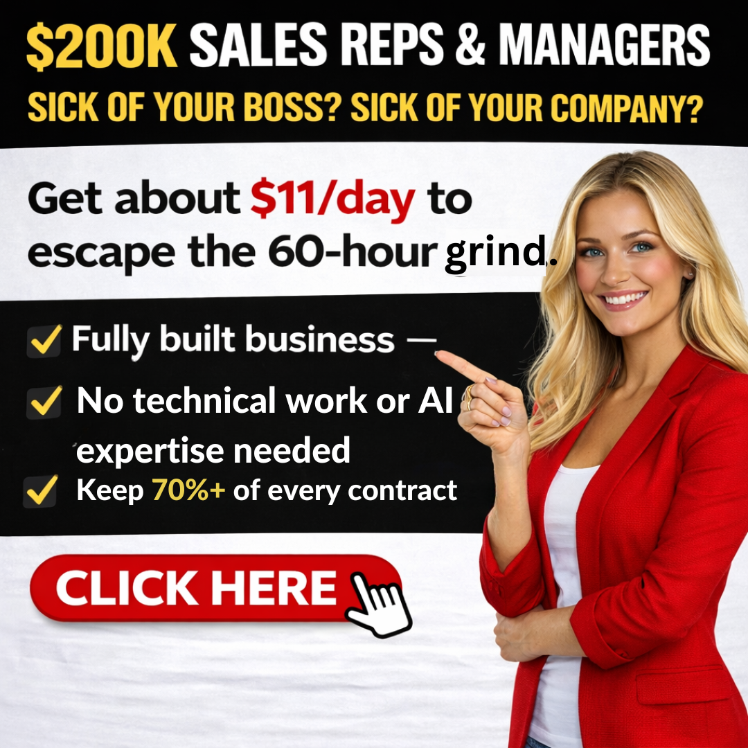 Job Escape Engine 2.0 For Six-Figure Sales Pros Facebook ad
