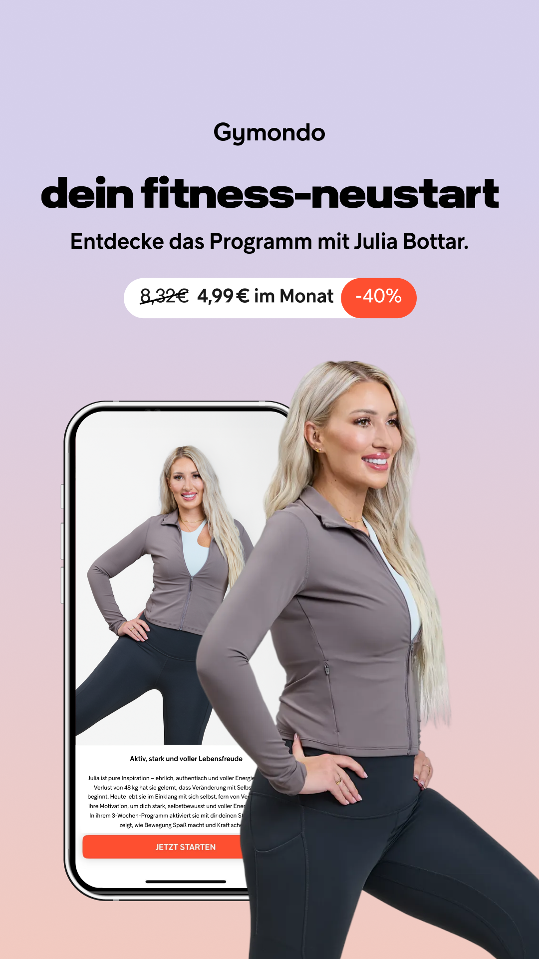 Gymondo Facebook ad