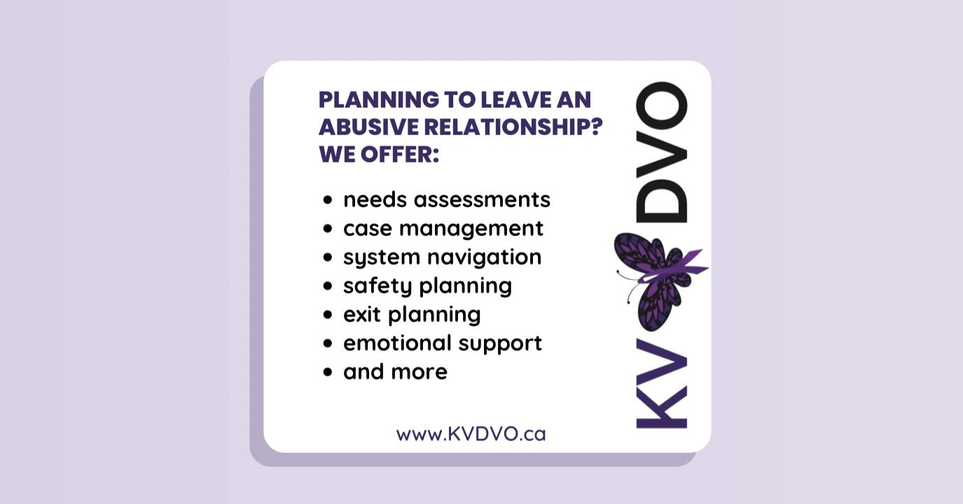KV Domestic Violence Outreach Facebook ad: Home KVDVO