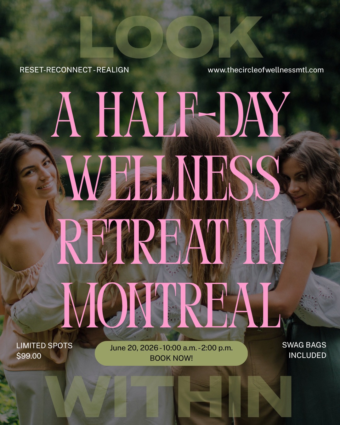 The Circle of Wellness Montreal  Facebook ad
