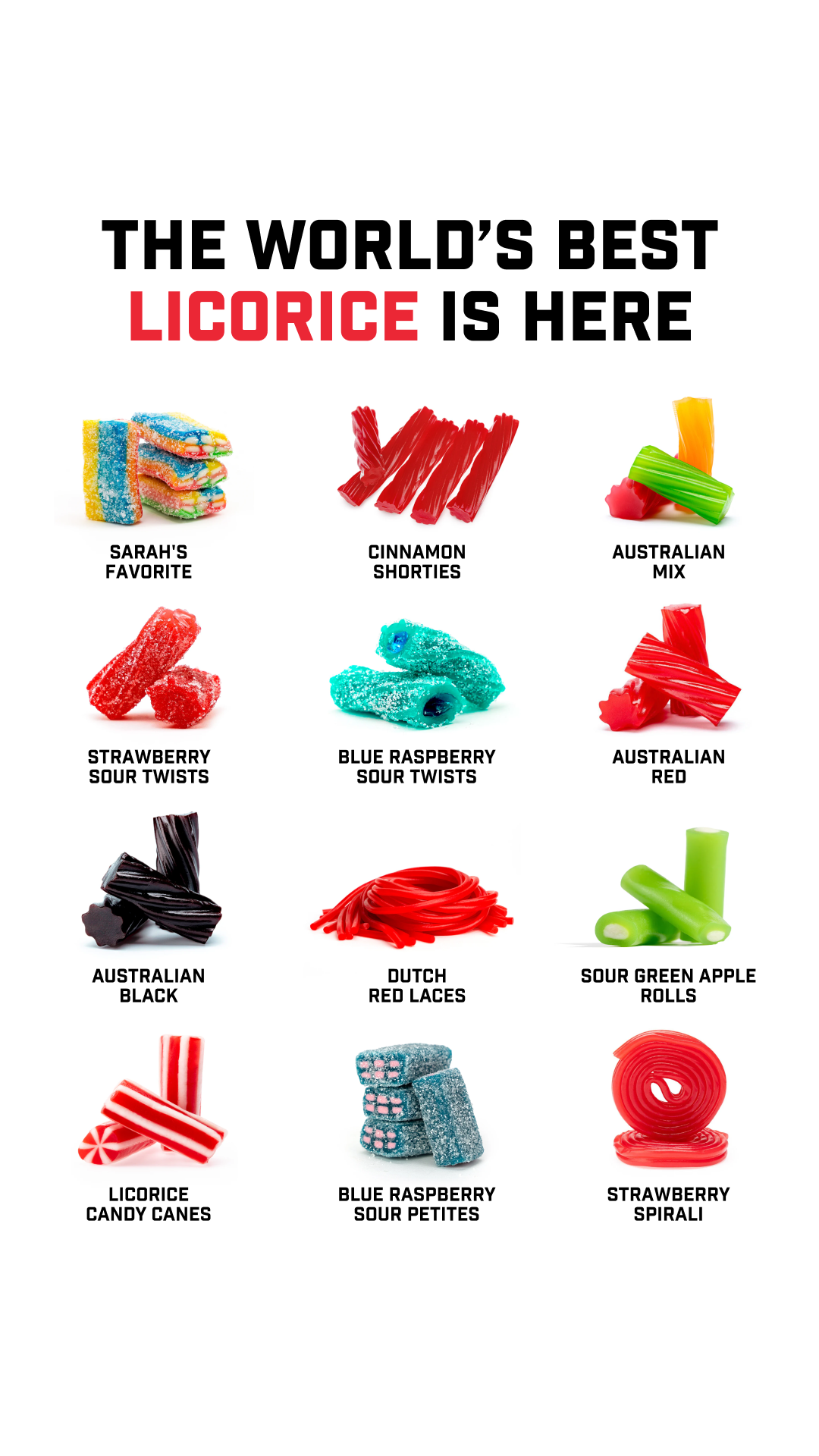 Licorice.com Facebook ad
