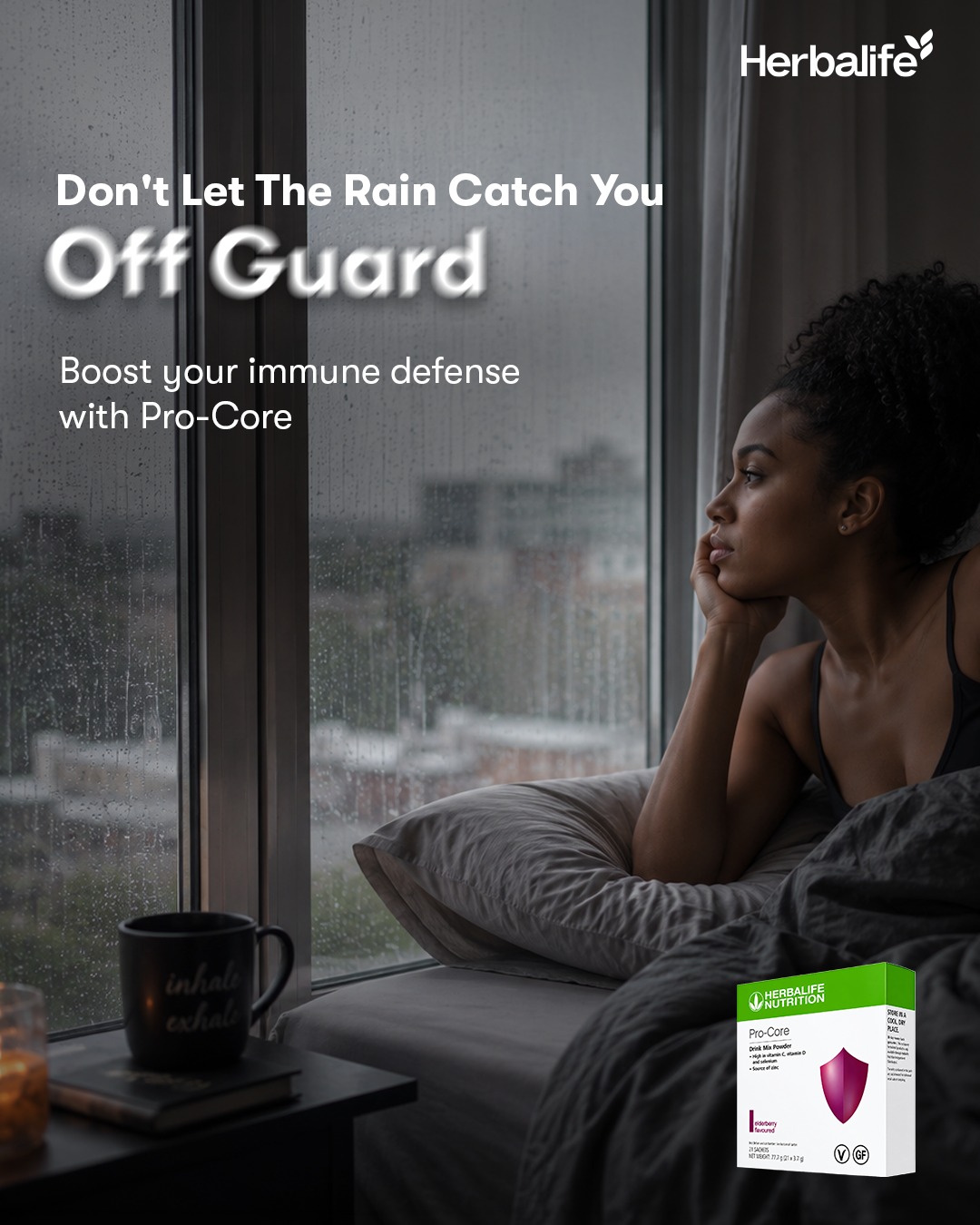 Herbalife Facebook ad: Just like you carry an umbrella to protect…