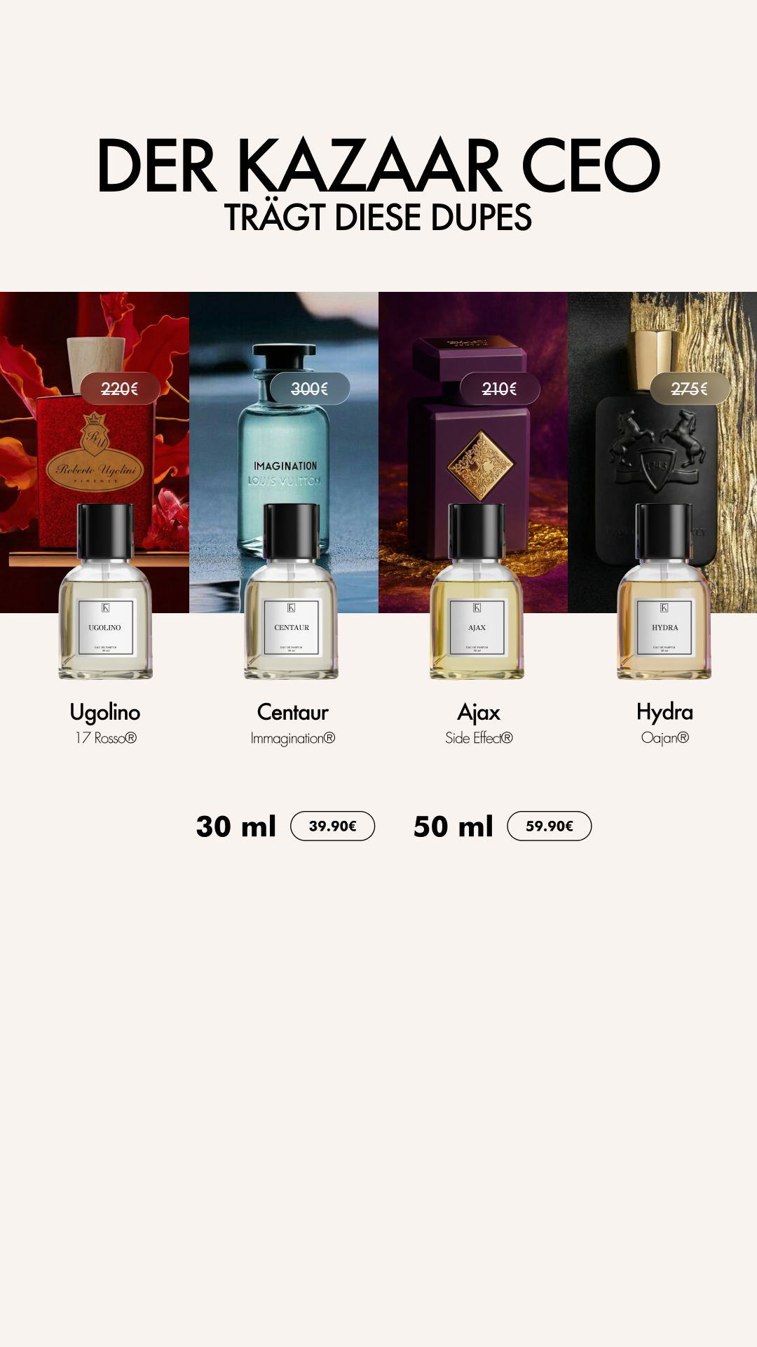 Kazaar Facebook ad