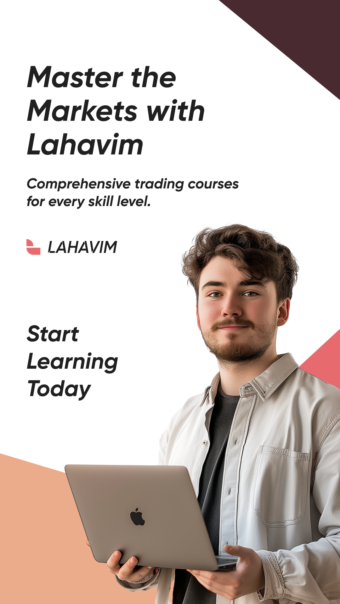 Lahavim Facebook ad: Master the Markets with Lahavim