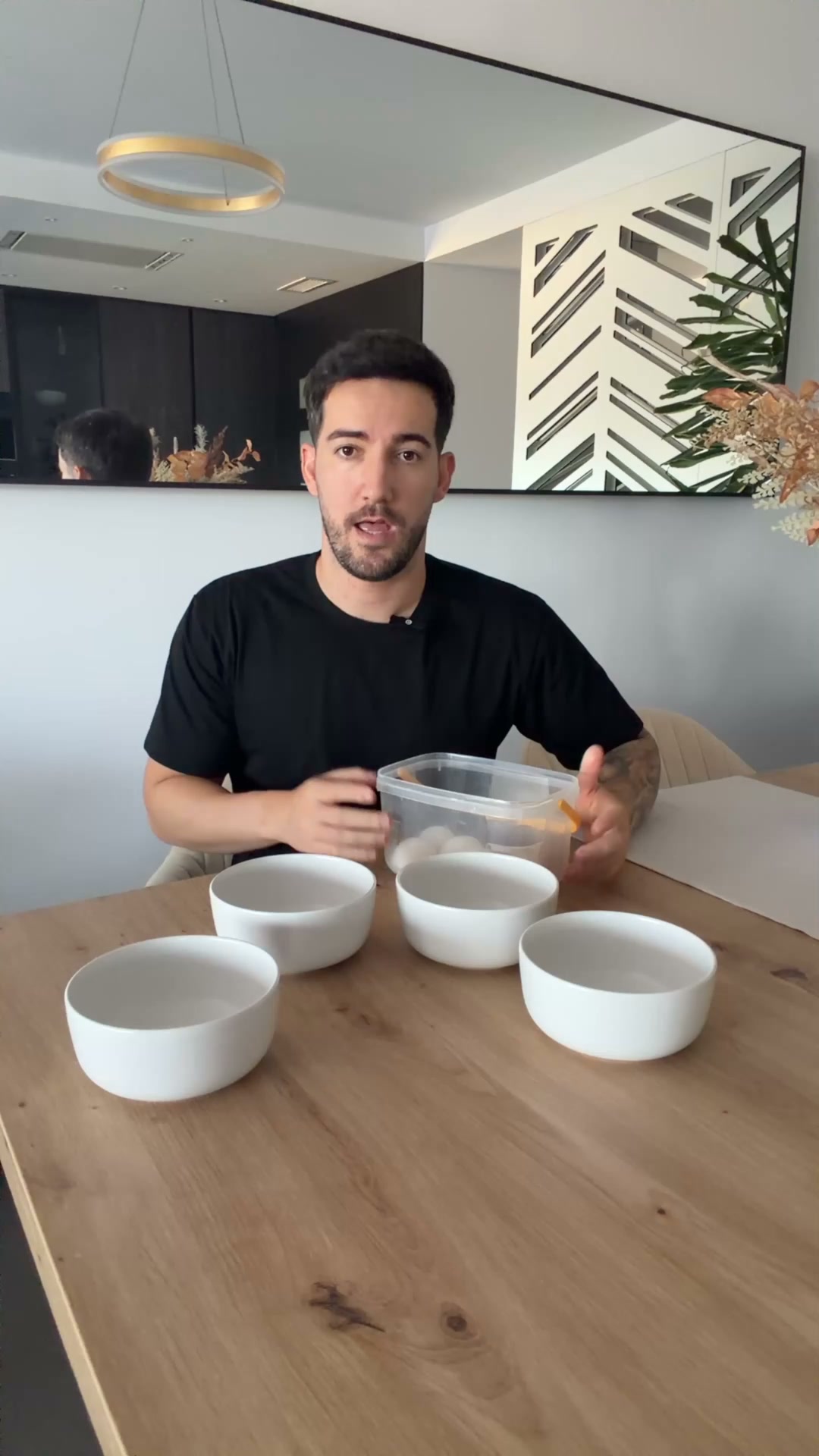 Huel Facebook ad: 40 g de proteínas. Listo en segundos.