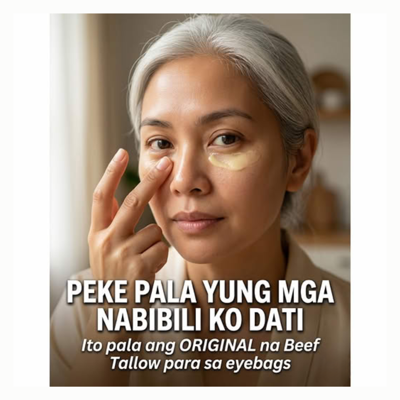 Golden Beef Tallow Facebook ad: Over 100K+ Jars SOLD NATIONWIDE!