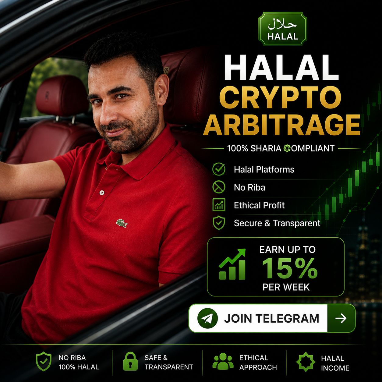 Omar P2P Facebook ad: Omar | P2P Trade