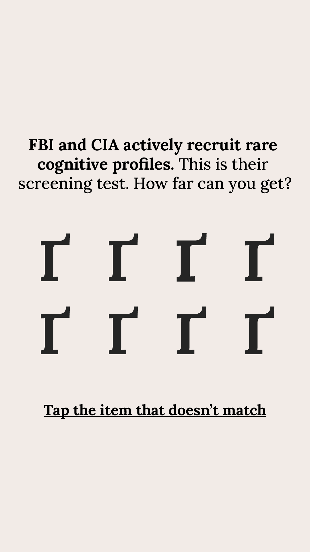 Brain Health Check Facebook ad