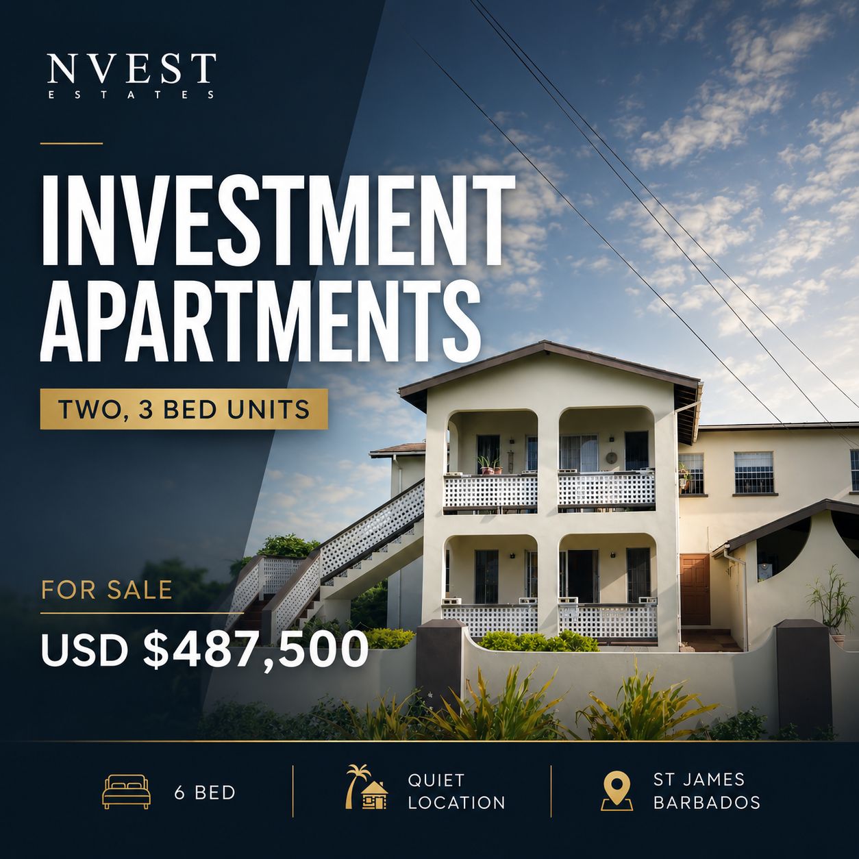 NVEST Estates Facebook ad