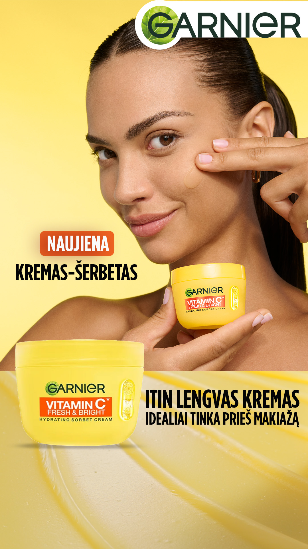 Garnier Facebook ad