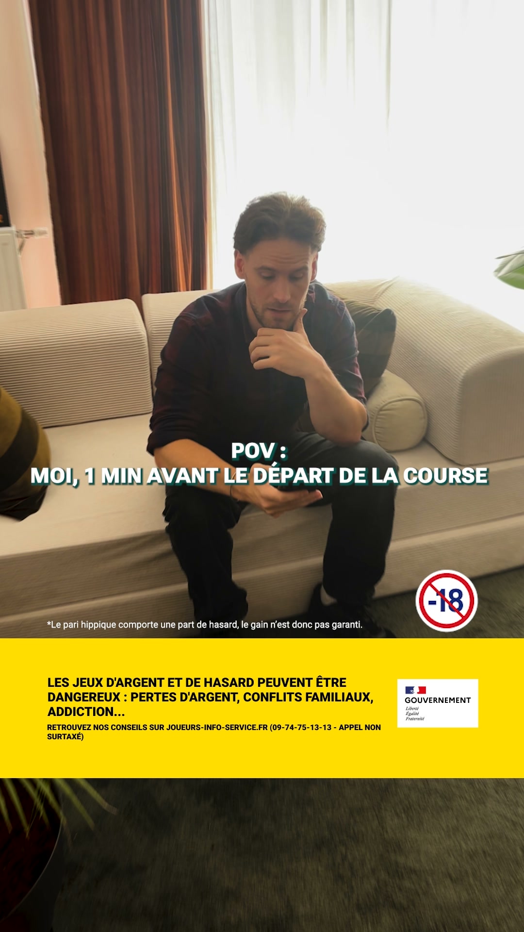 PMU Play Facebook ad: Le meilleur du Hippique est dans PMU PLAY!