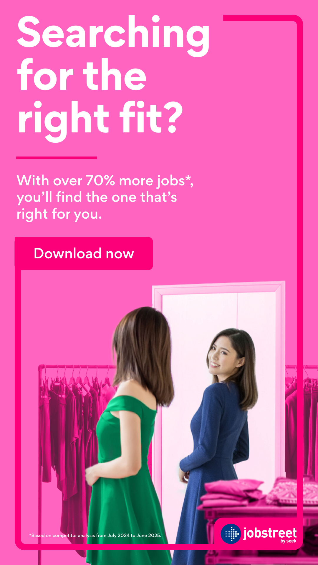 Jobstreet Singapore Facebook ad
