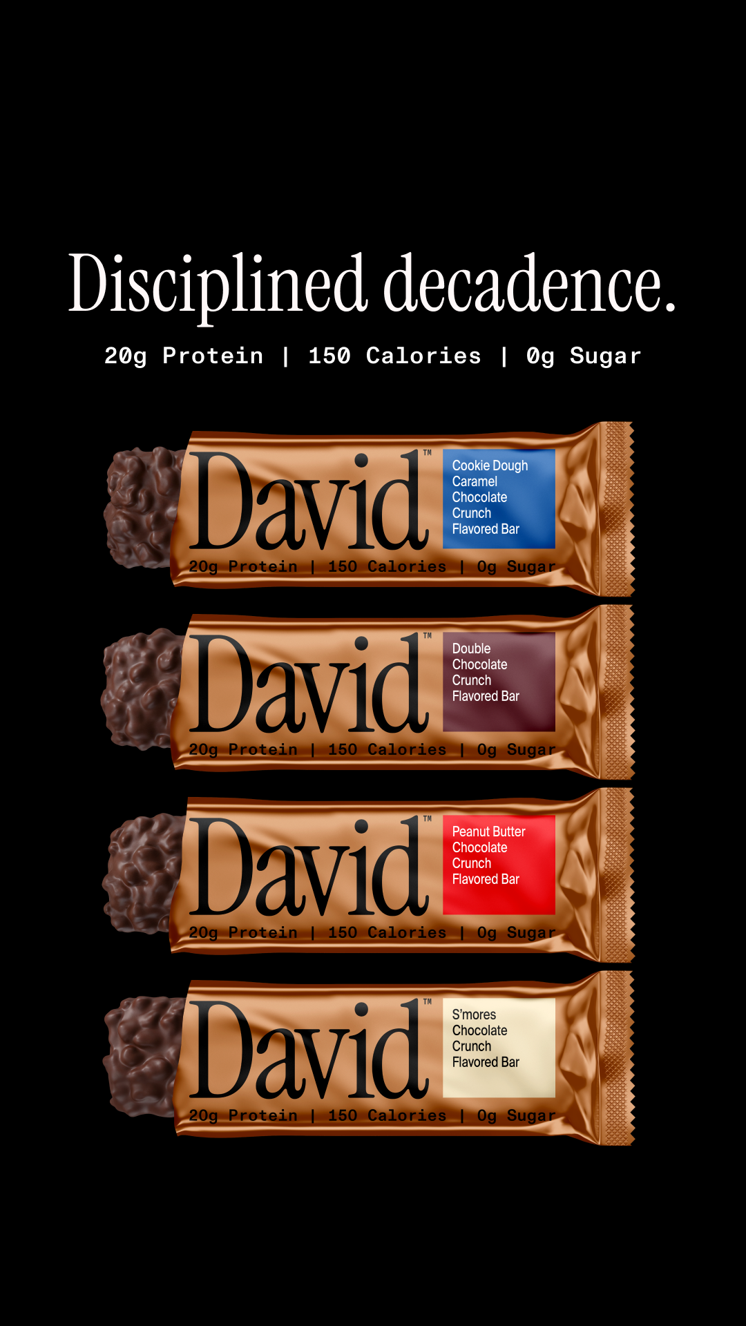 David Protein Facebook ad