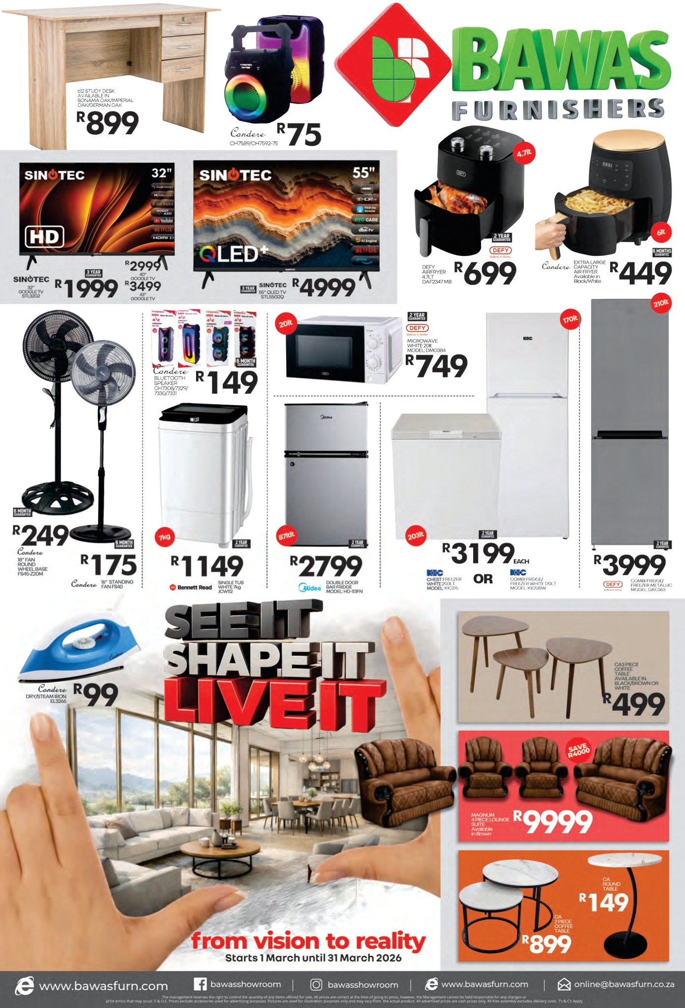 Bawas Furnishers Facebook ad