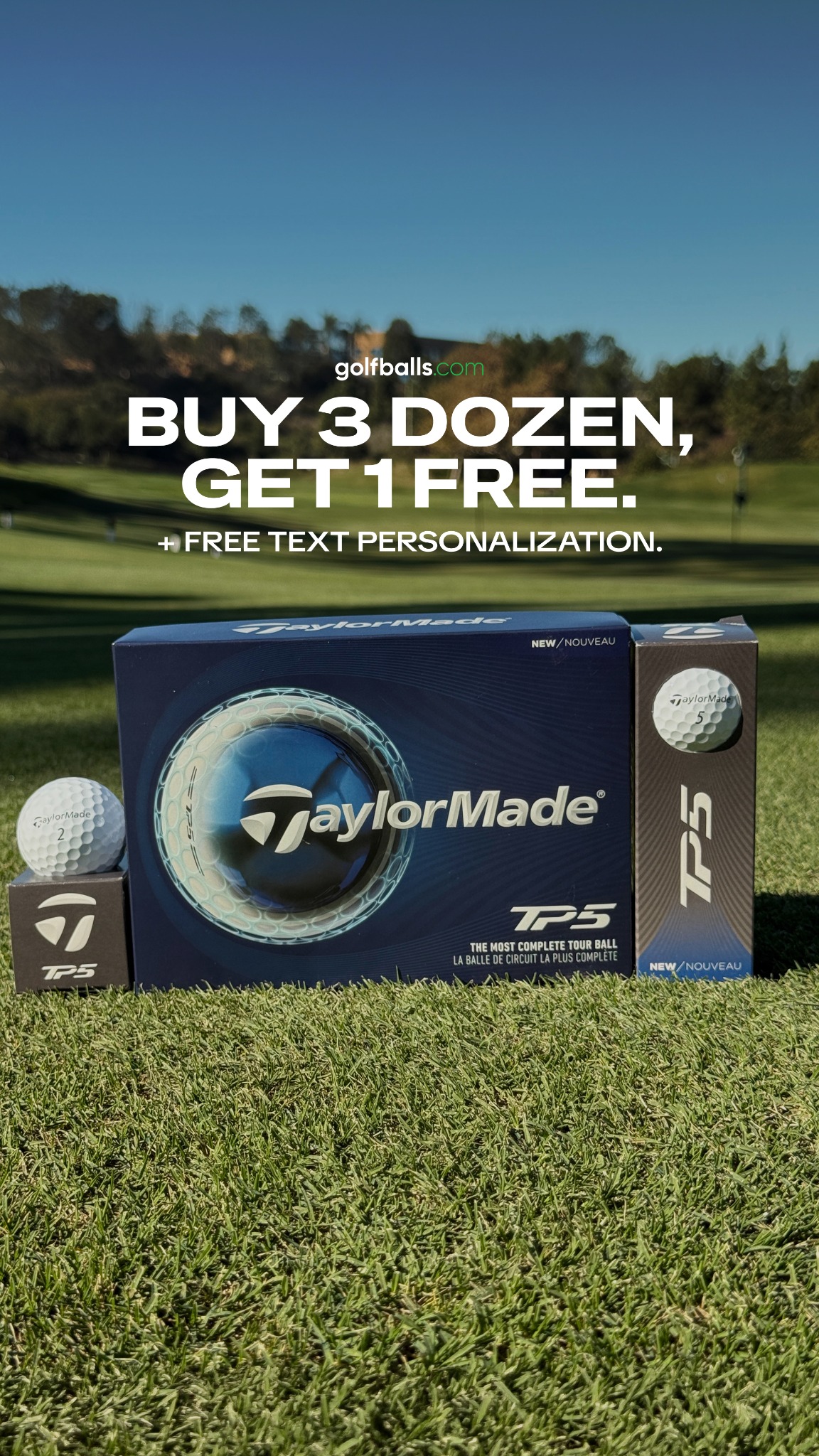 Golfballs.com Facebook ad