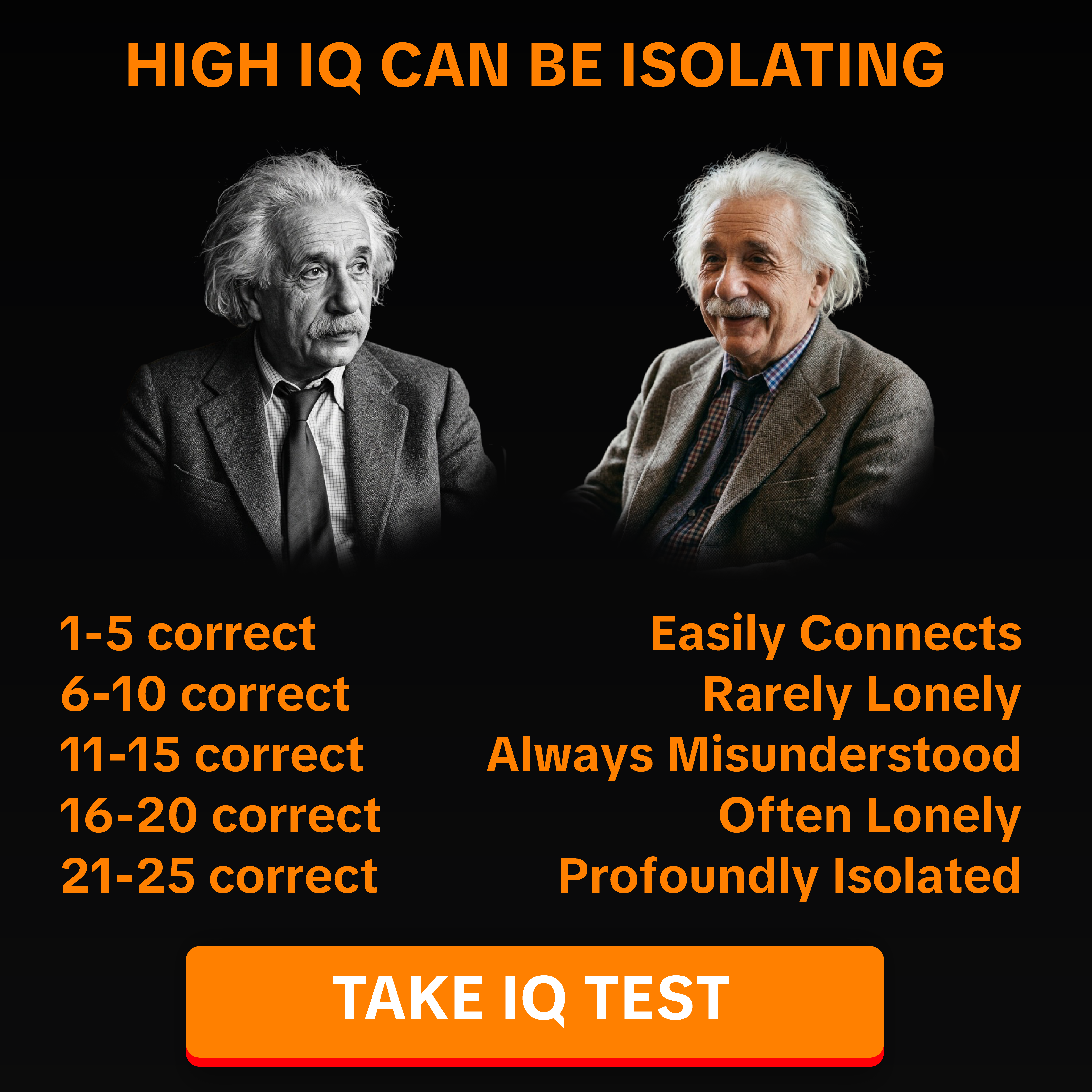 My IQ Facebook ad