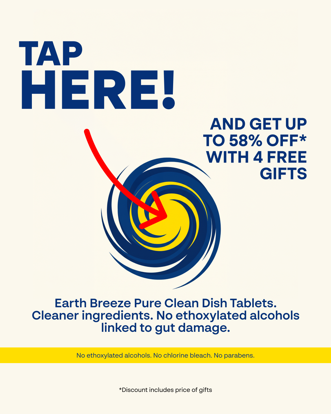 Earth Breeze Facebook ad
