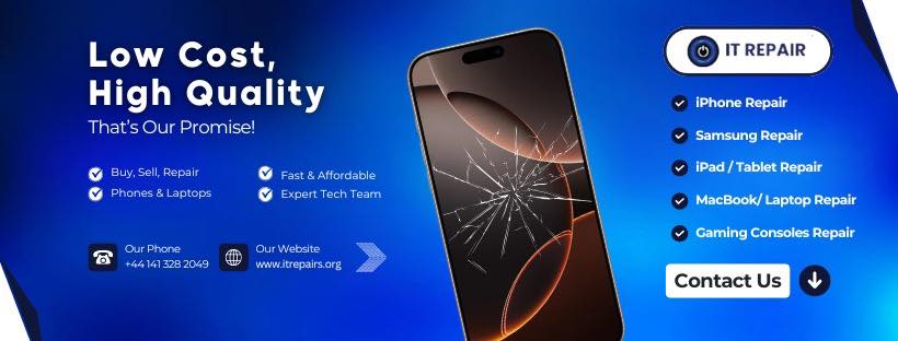 It Repair Facebook ad: IT Repair Paisley
