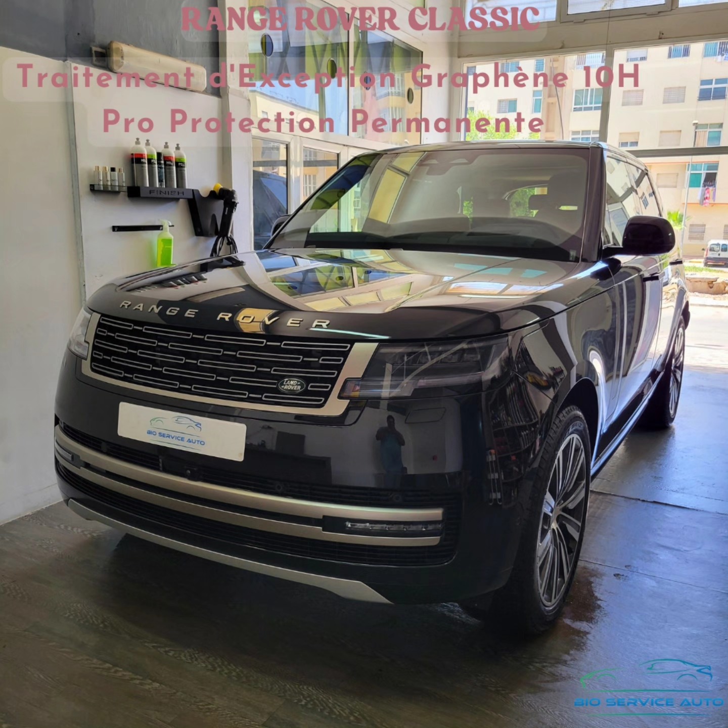 Bio Service Auto Protection Nano Céramique Facebook ad: Protection Graphène 10H Pro pour Range Rover Classic.