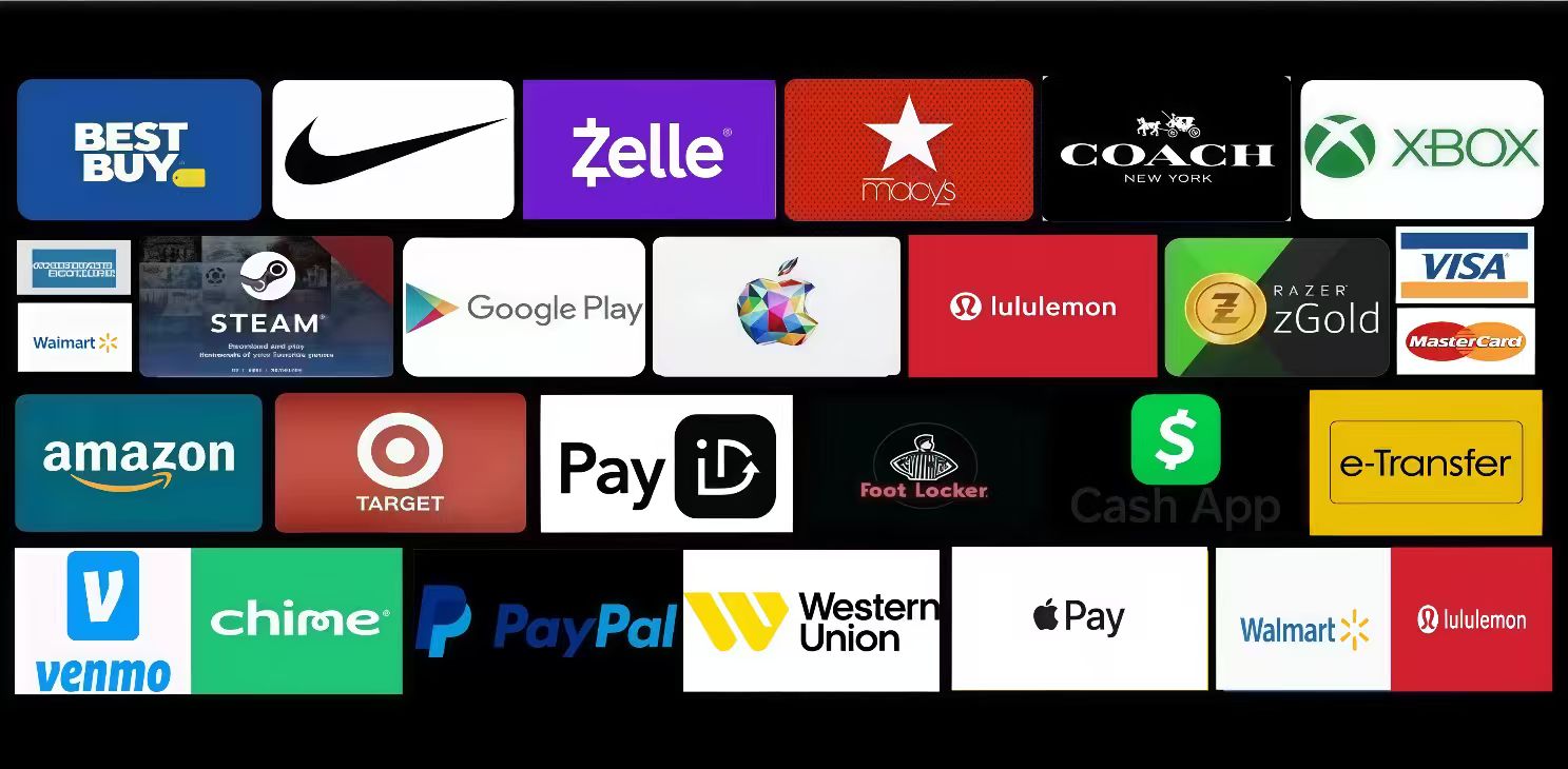 Austin Decker Facebook ad: Redeem various gift cards