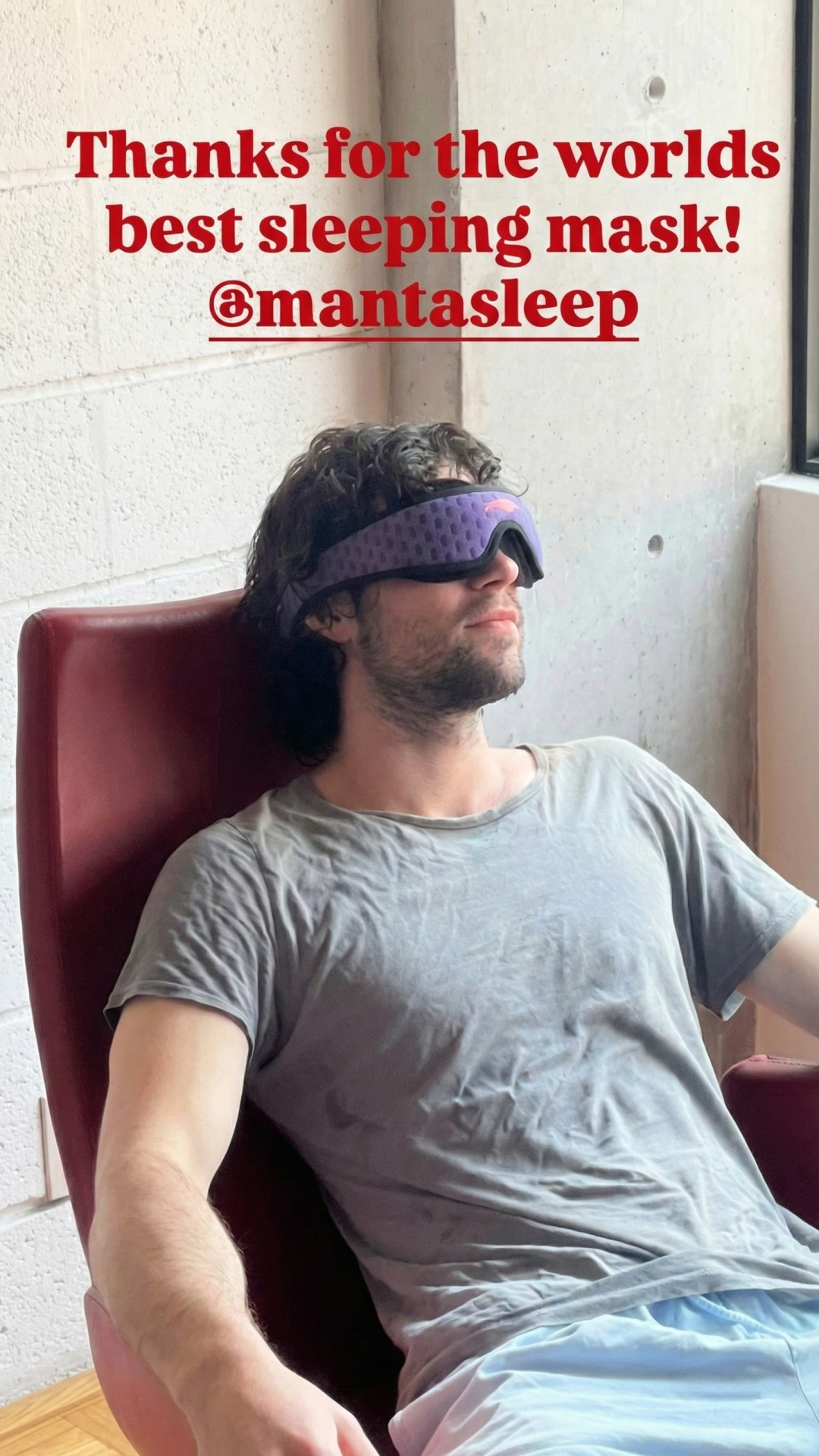 Manta Sleep Facebook ad
