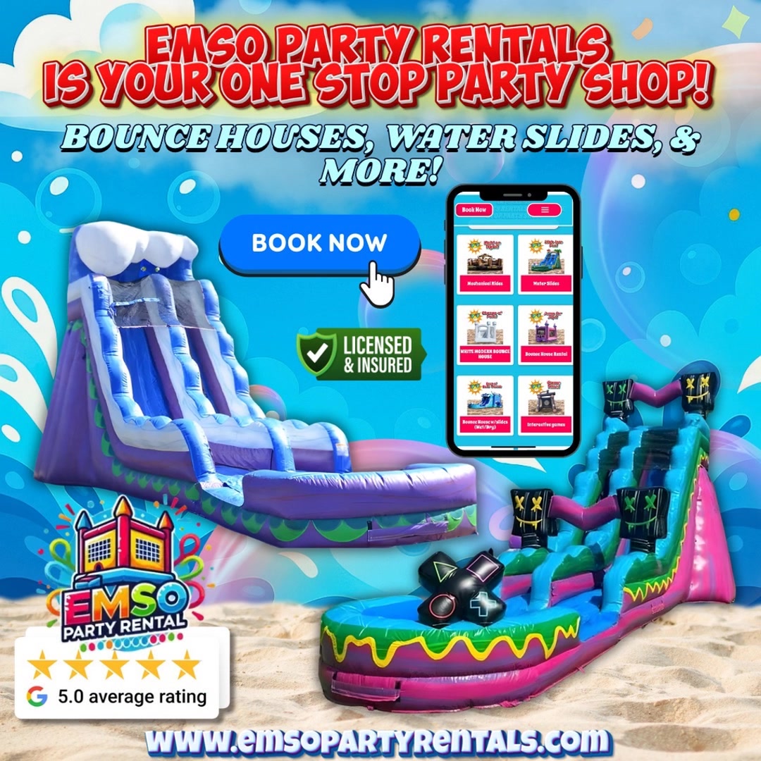 Emso Party rental Facebook ad