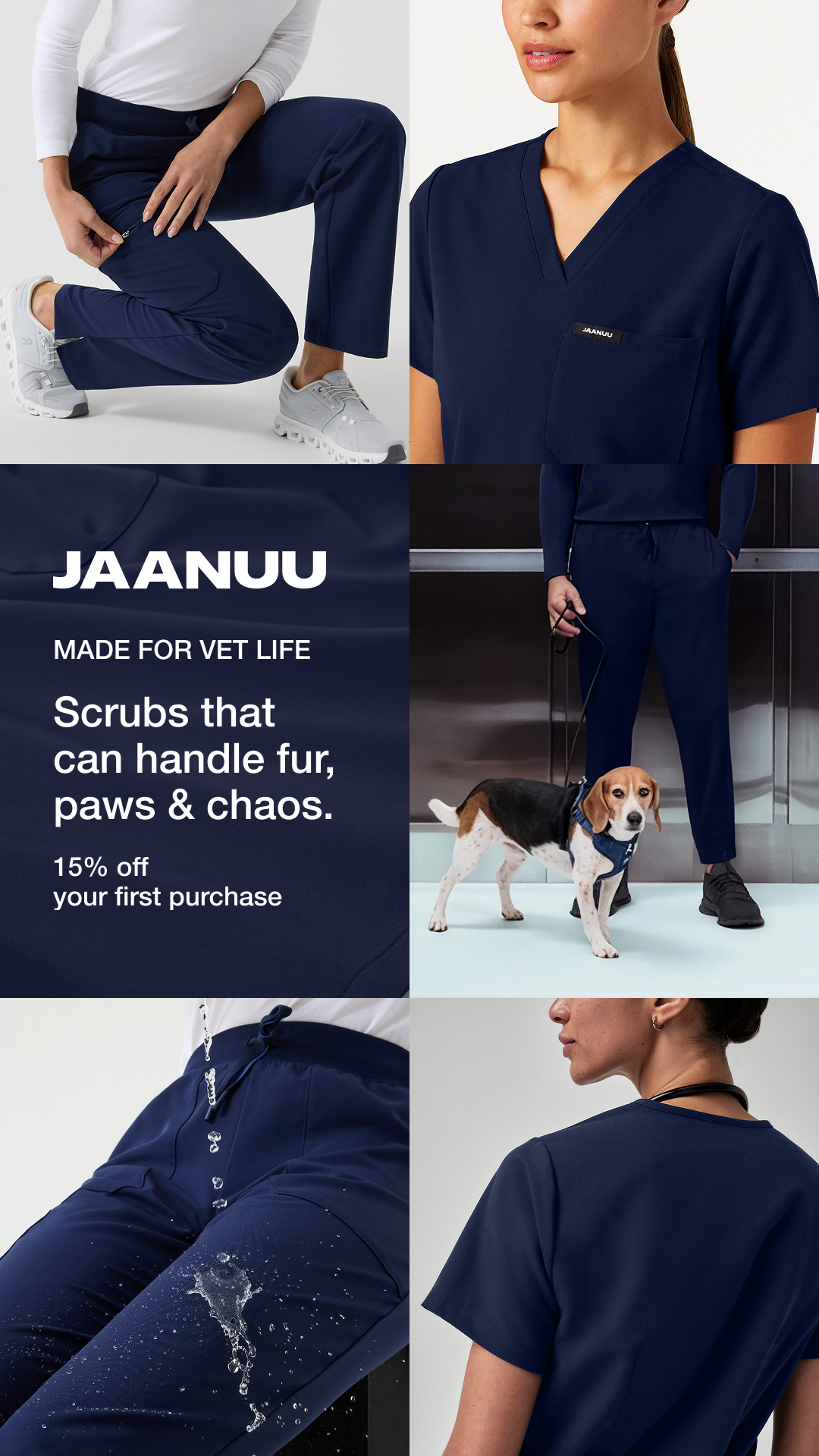 Jaanuu Facebook ad: 15% Off Your First Order.