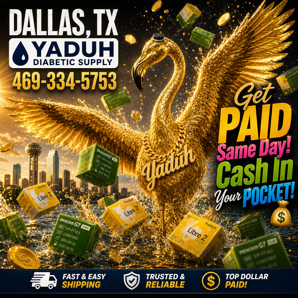 Yaduh Diabetic Supply Facebook ad: Sell Your Diabetic Supplies Today!