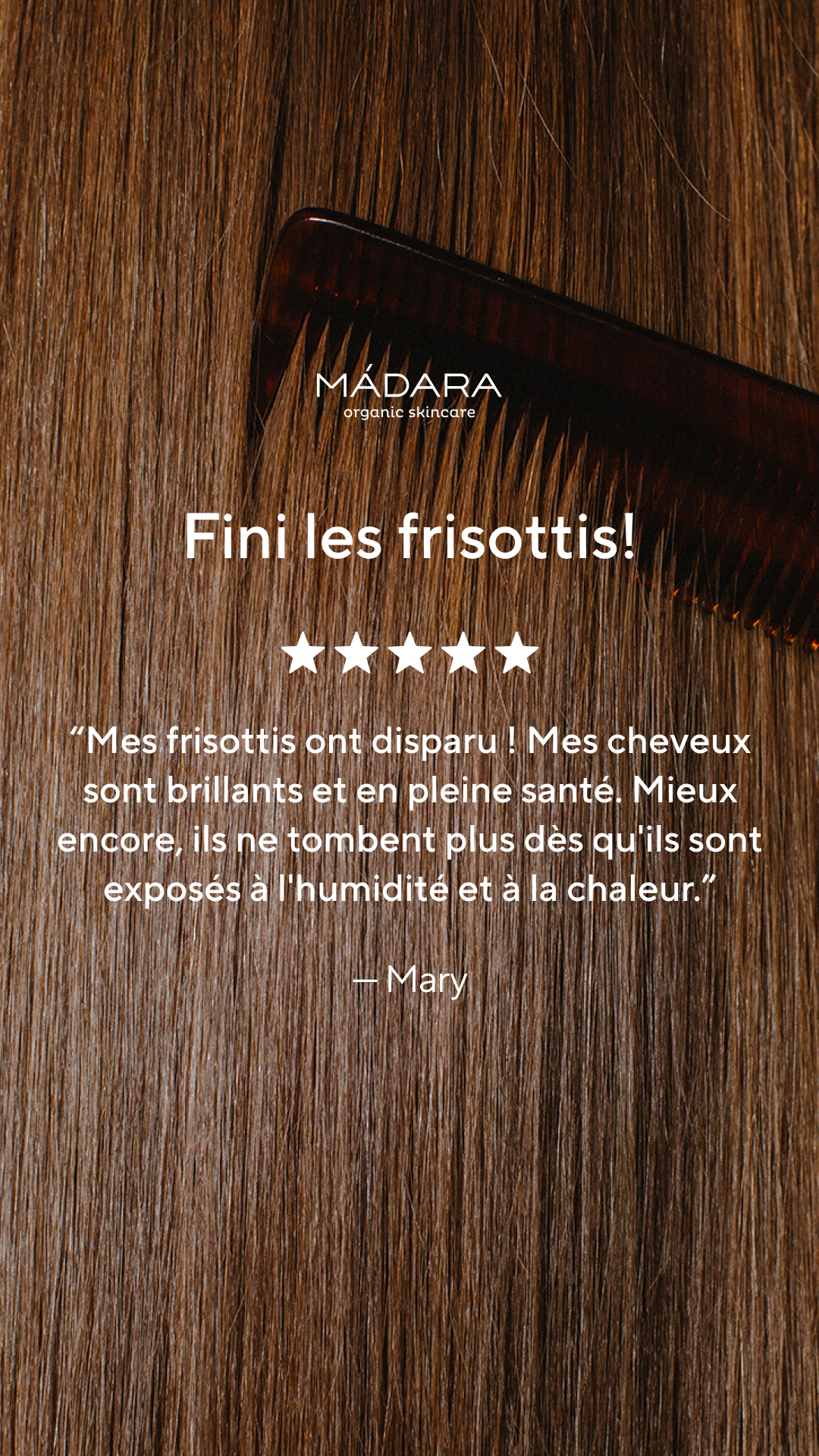 Mádara Organic Skincare Facebook ad