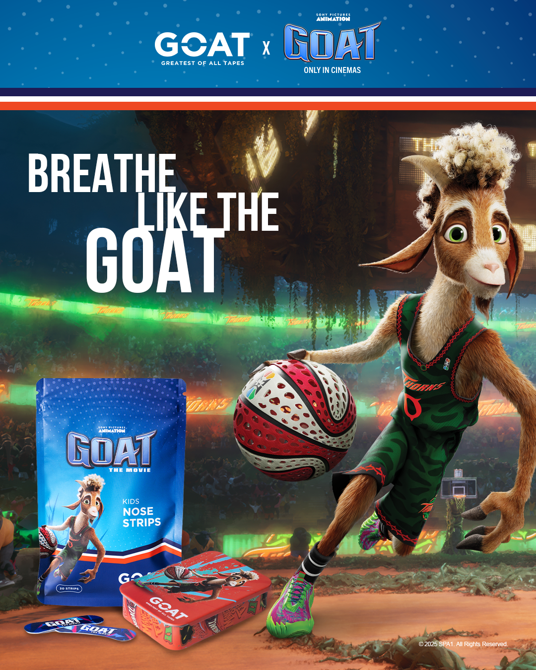 The GOAT  Facebook ad