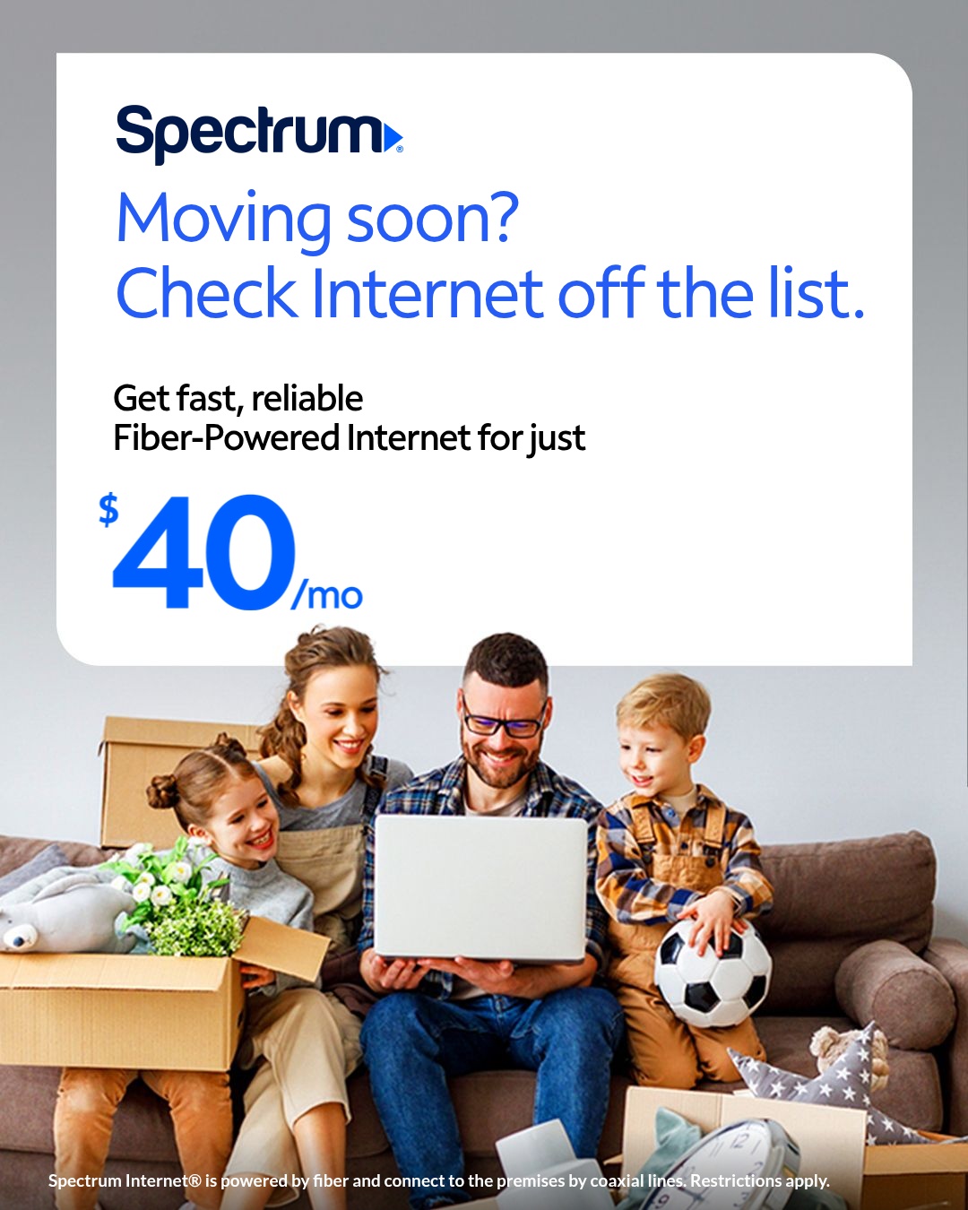 Spectrum Facebook ad