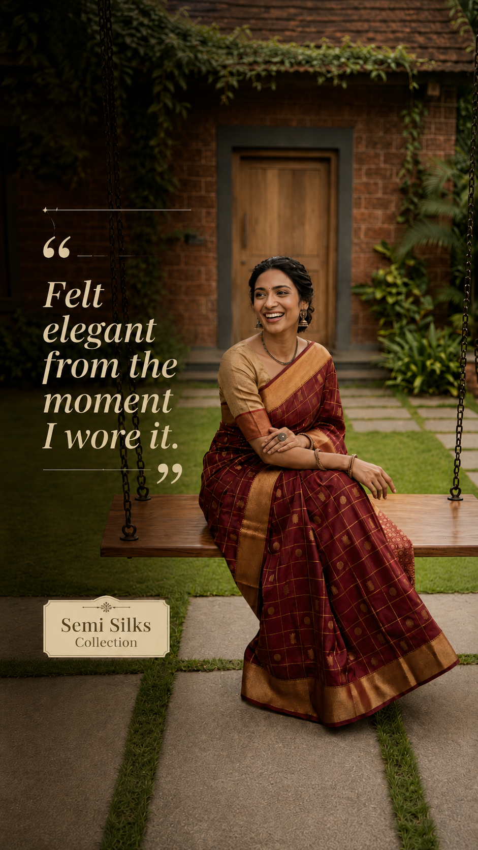 Kalyan Silks Online Facebook ad from Aug 4, 2026