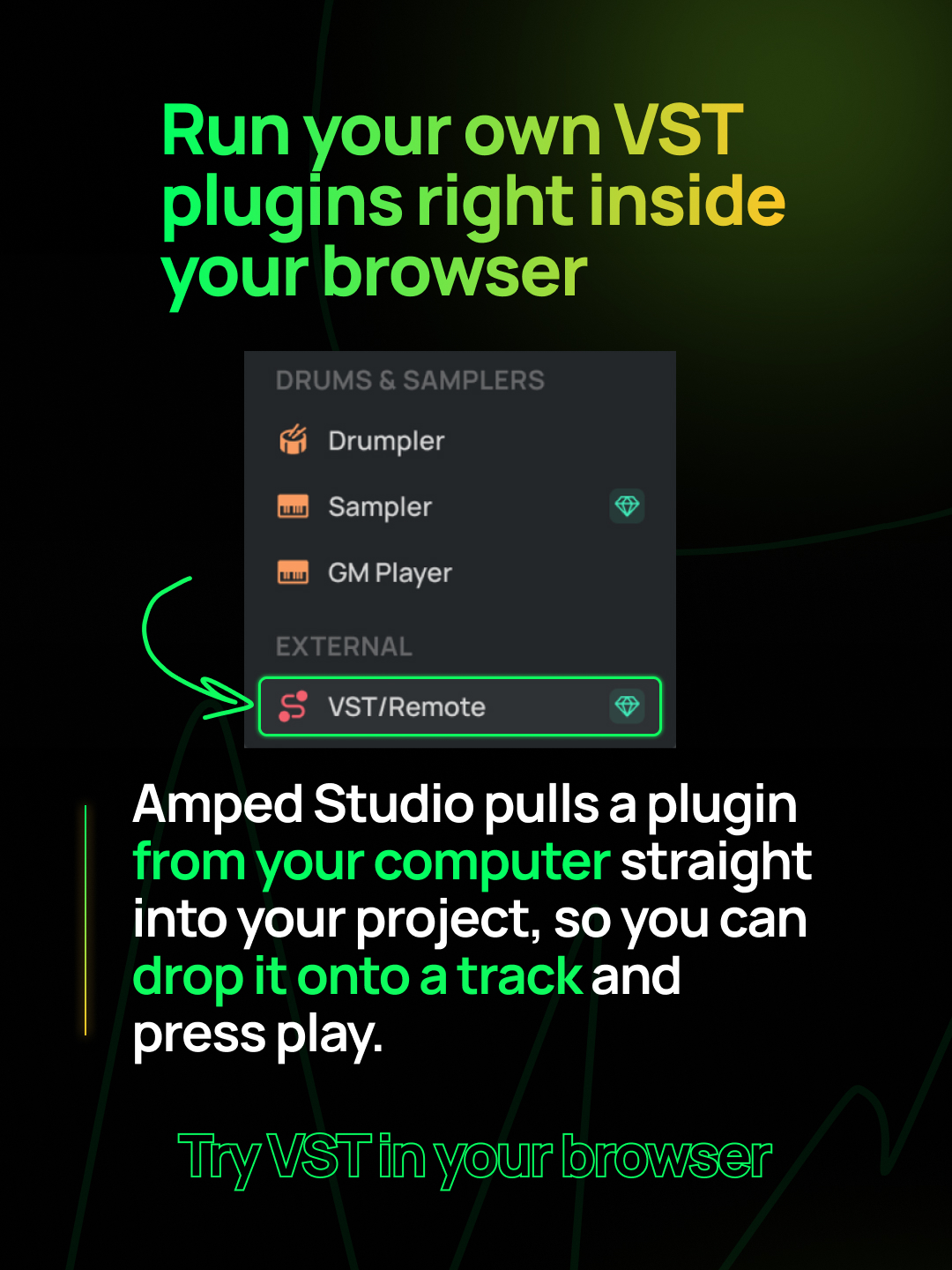 Amped Studio Facebook ad