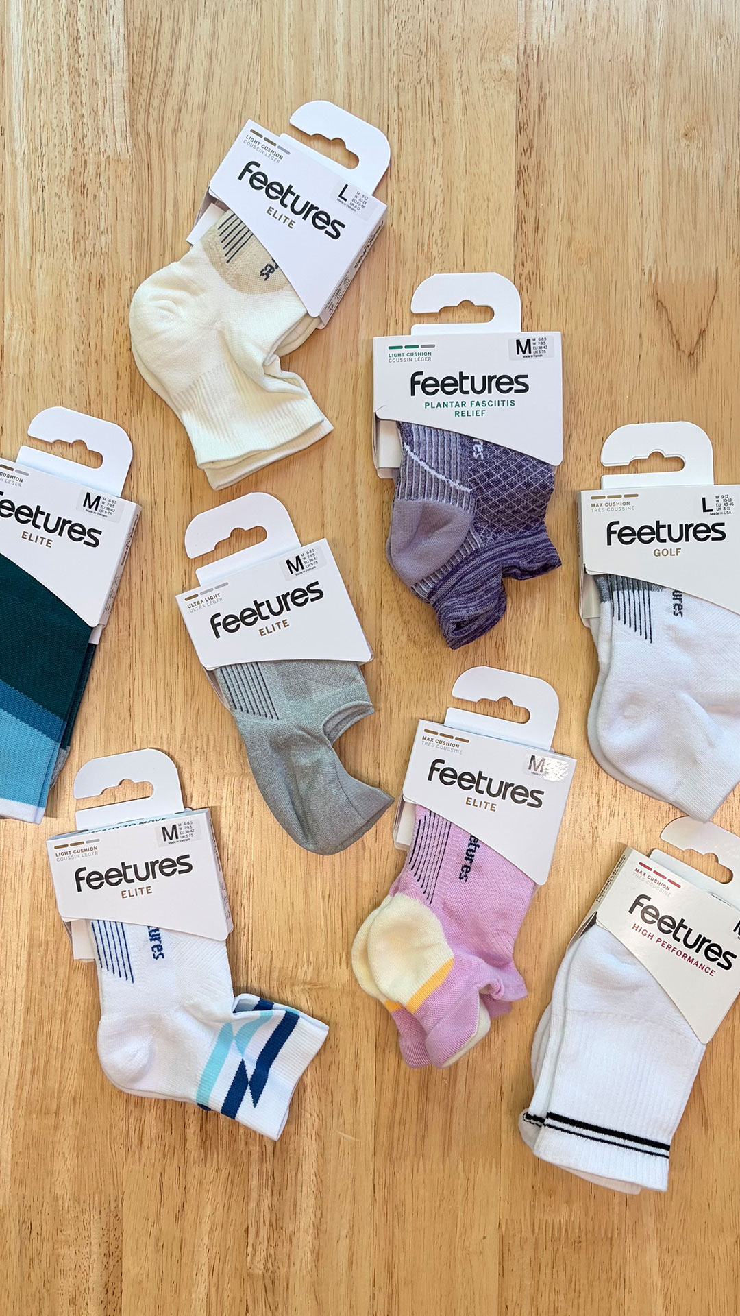 Feetures Facebook ad