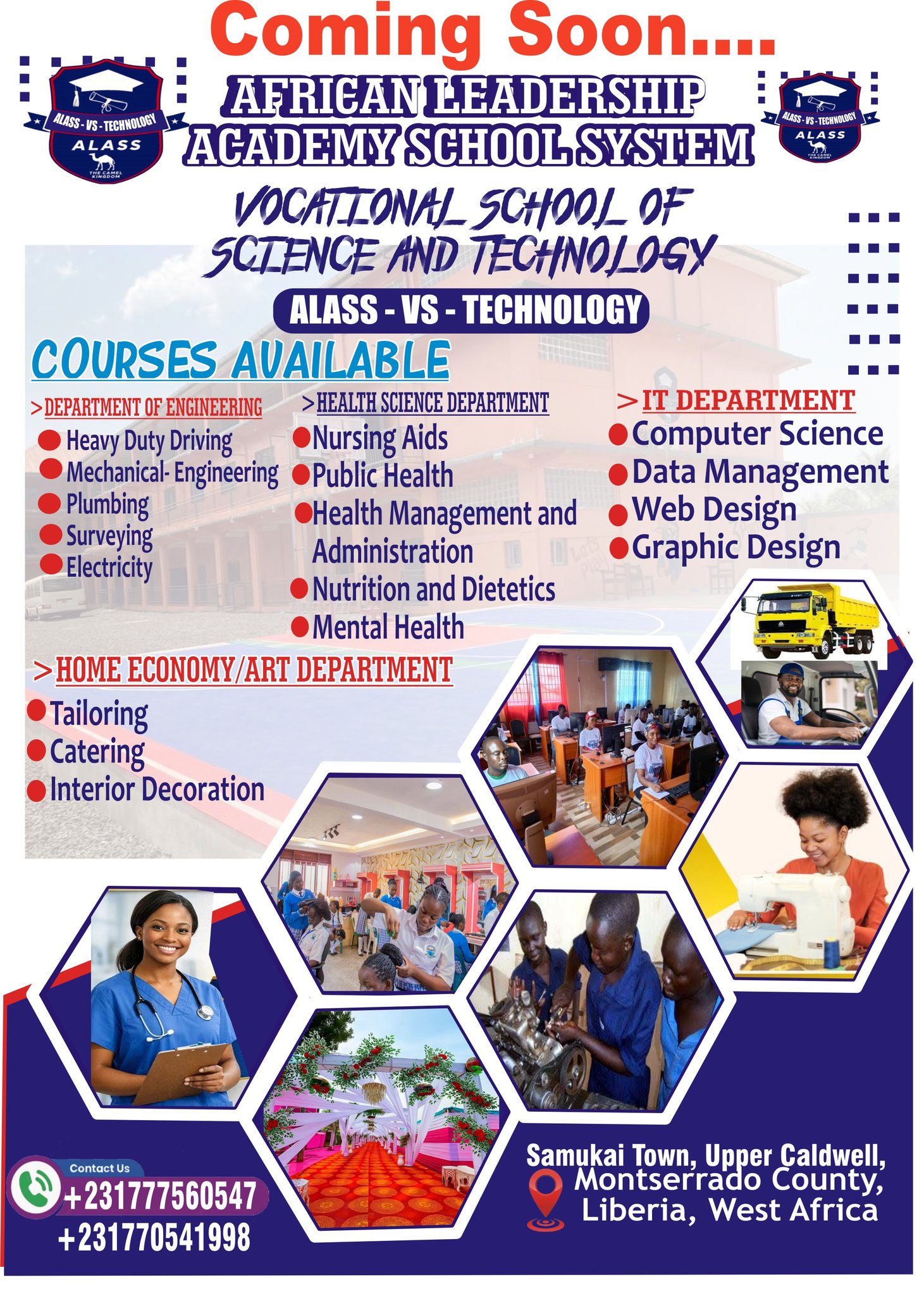 ALASS Vocational School Of Science And Technology Facebook ad: The ALASS Vocational School of Science and Technology…
