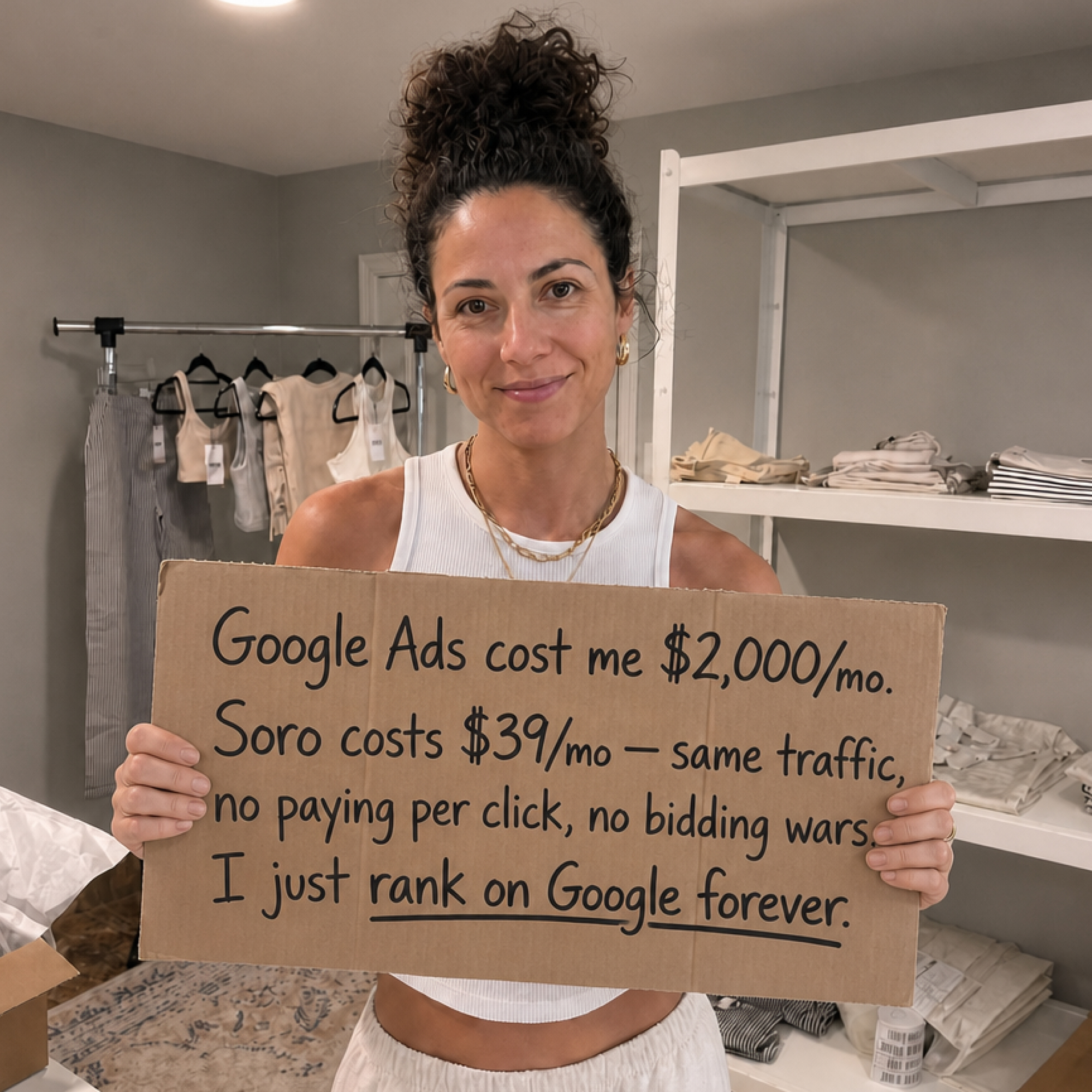 Soro SEO Facebook ad