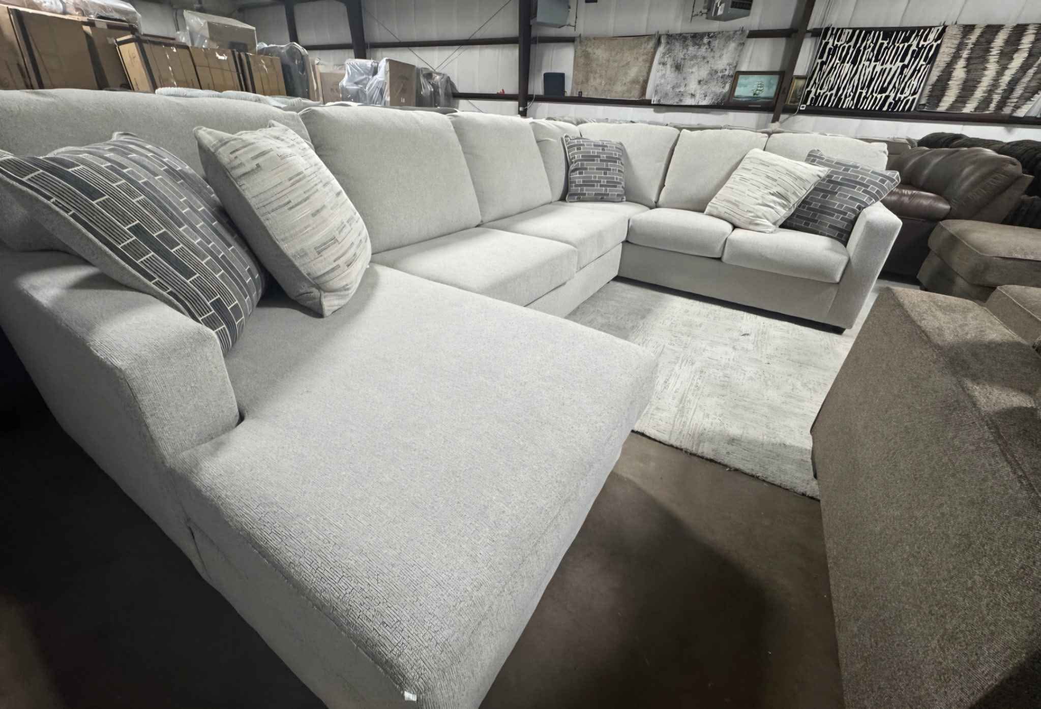 Danny Marie Facebook ad: Need Gone New Furniture ~ Sectionals, Dining, Bedding