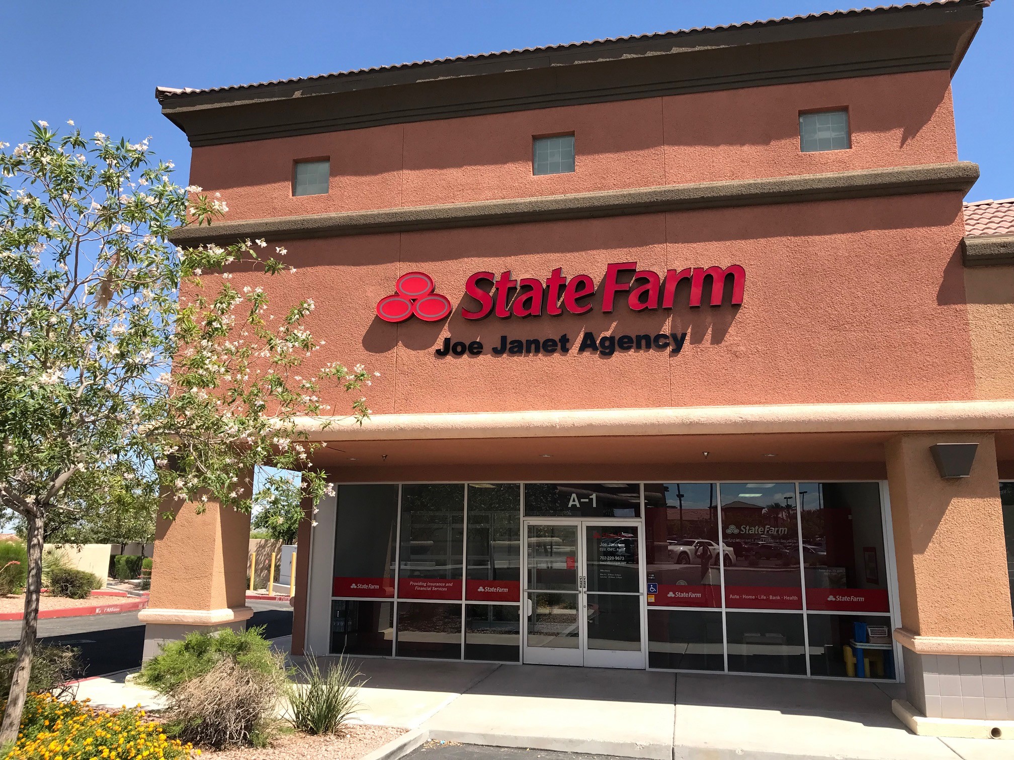 Joe Janet State Farm Agent Facebook ad: STRIVE TO BE THE BEST AT WHAT WE…