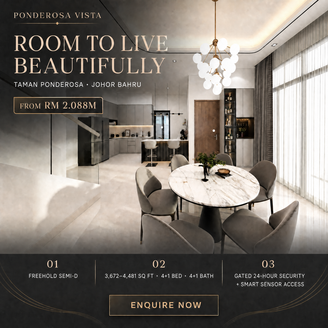PropertyGuru.com.my Facebook ad: Own an Exclusive Freehold Semi-D from RM2.088M