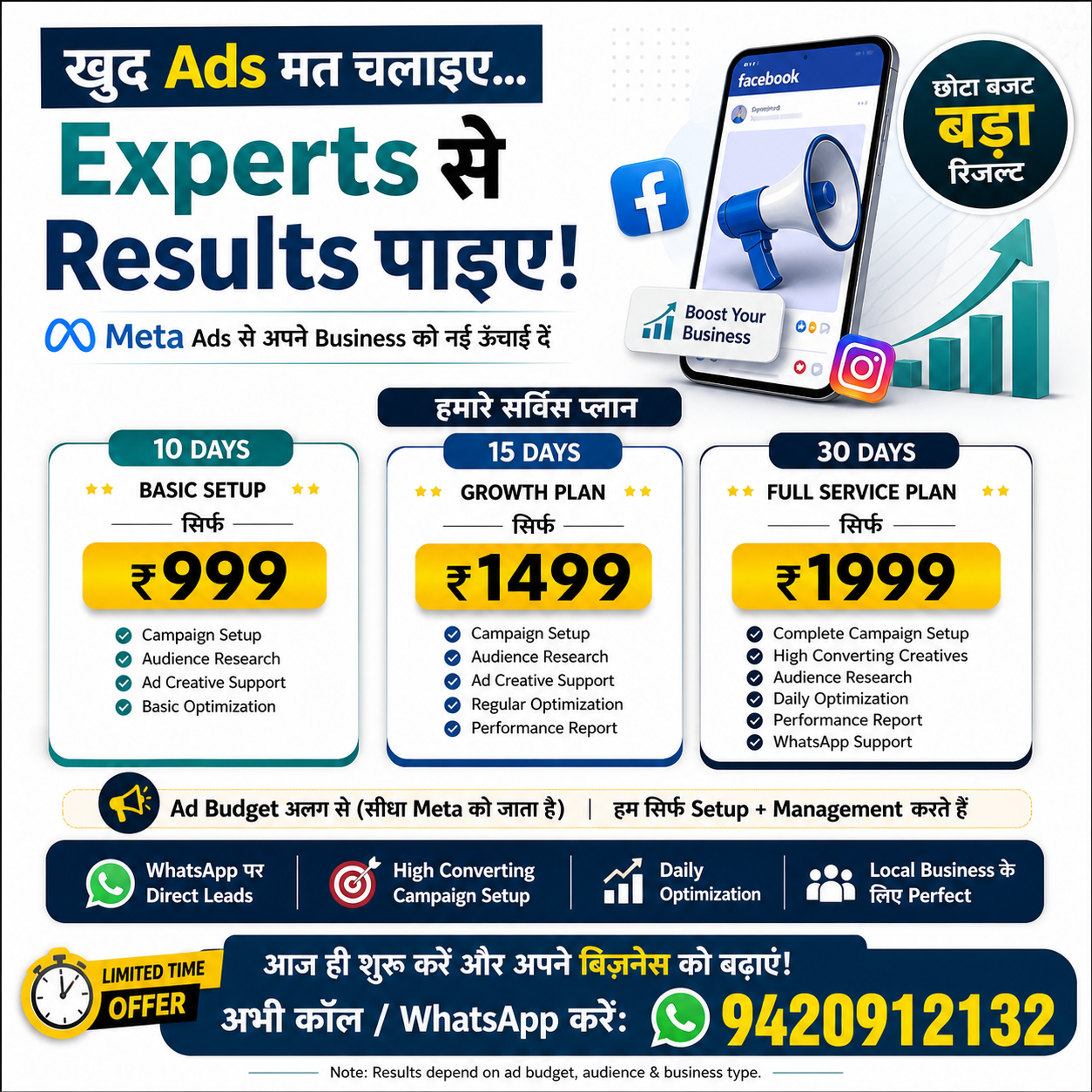 Cleansoft solution Facebook ad: अब ग्राहक खुद कॉल करेंगे!
